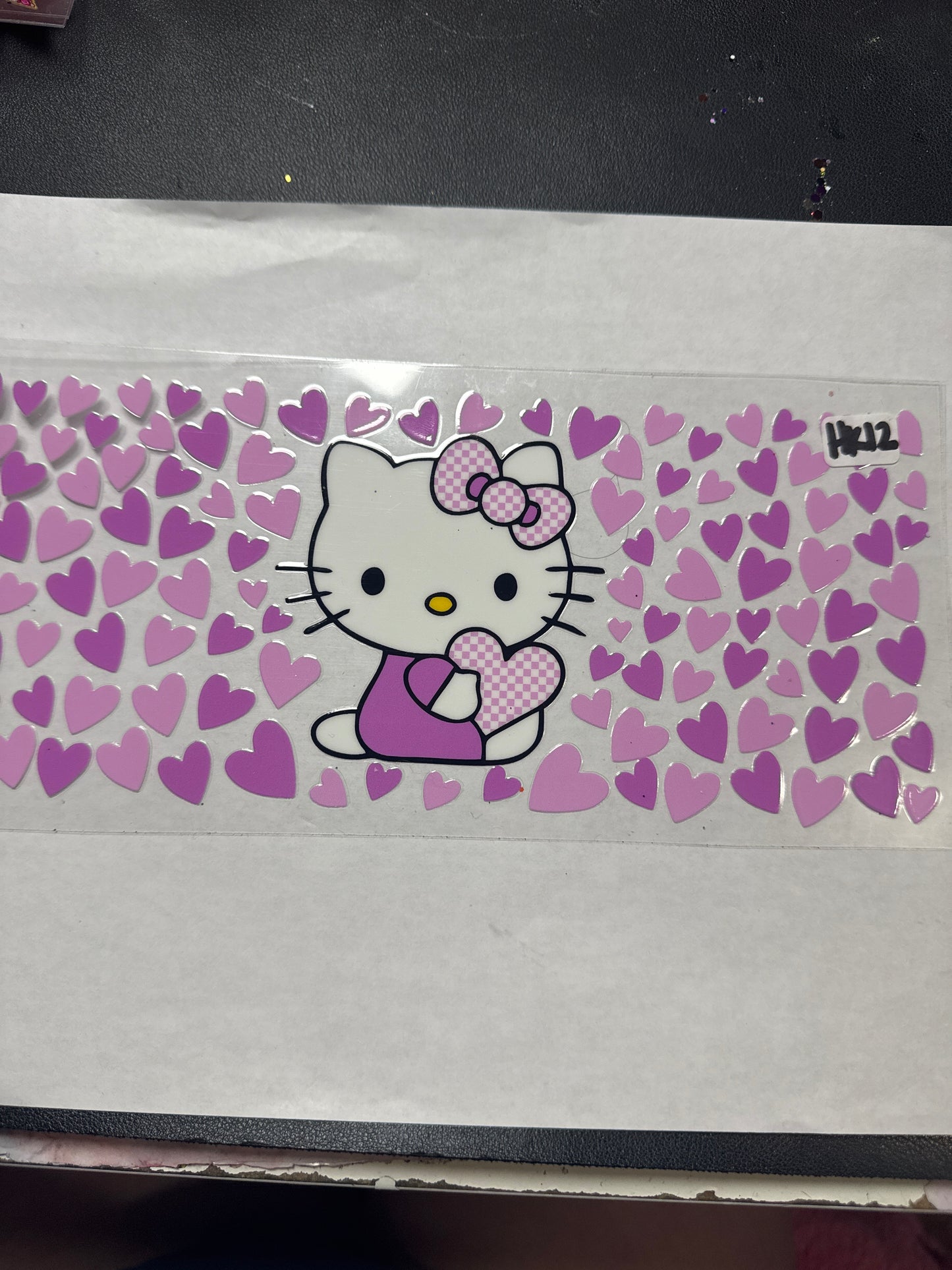 Hk12 with Purple Hearts uvdtf wrap