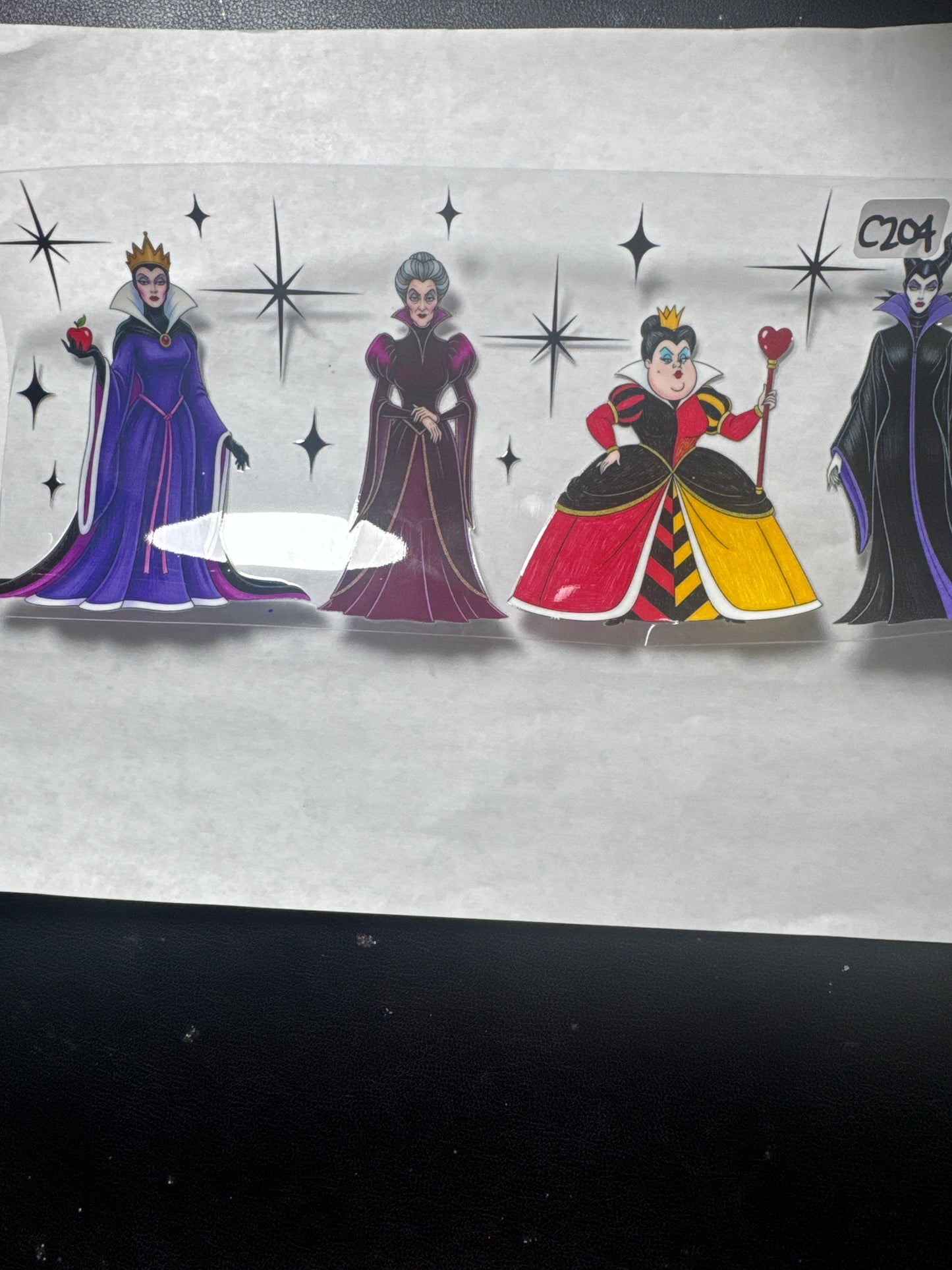 C204 villains uvdtf wraps
