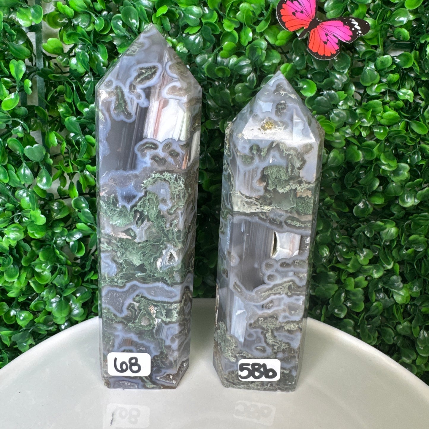 Moss Agate Towers