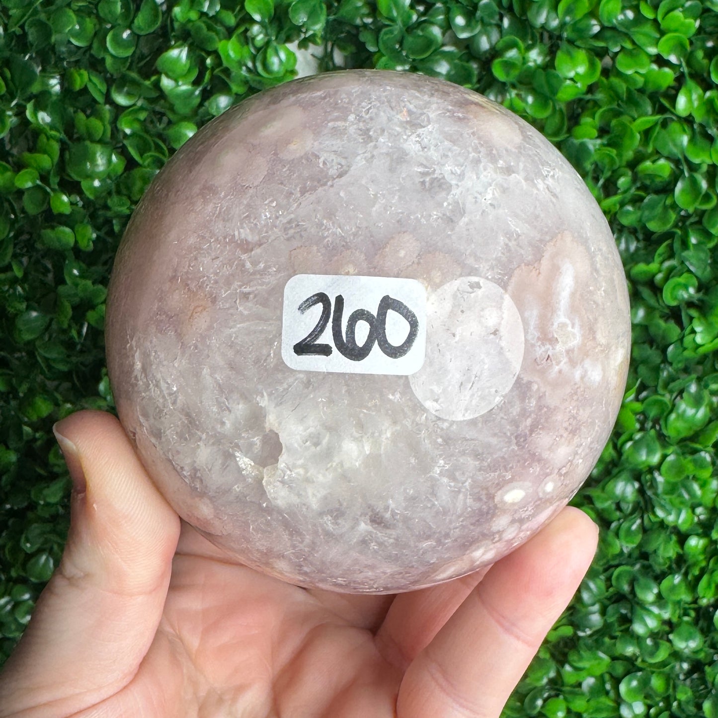 Statement Pink Amethyst Sphere