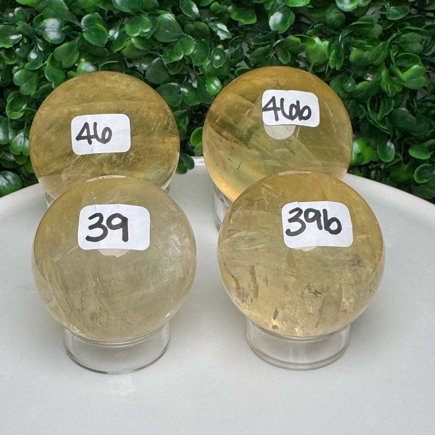 Honey Optical Calcite Sphere
