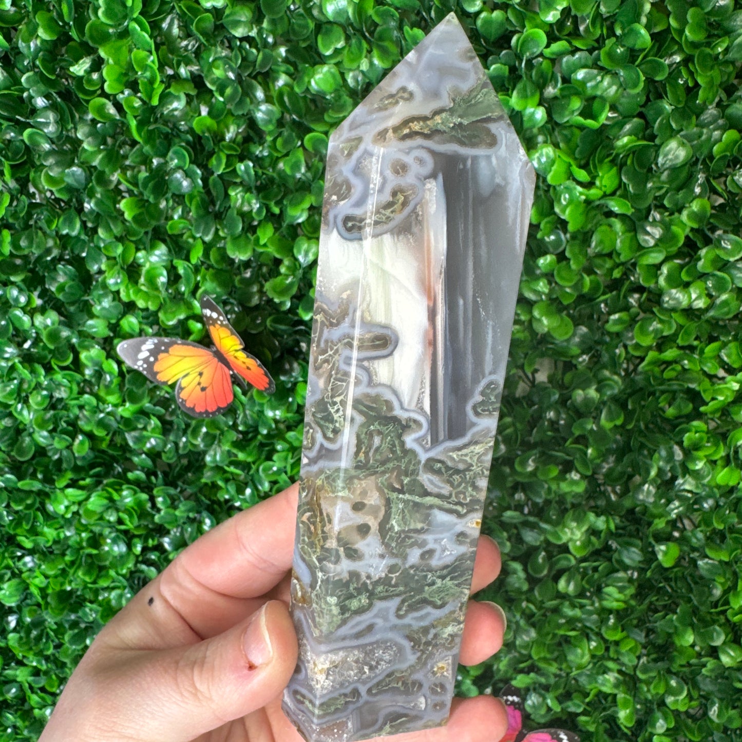 Moss Agate Towers