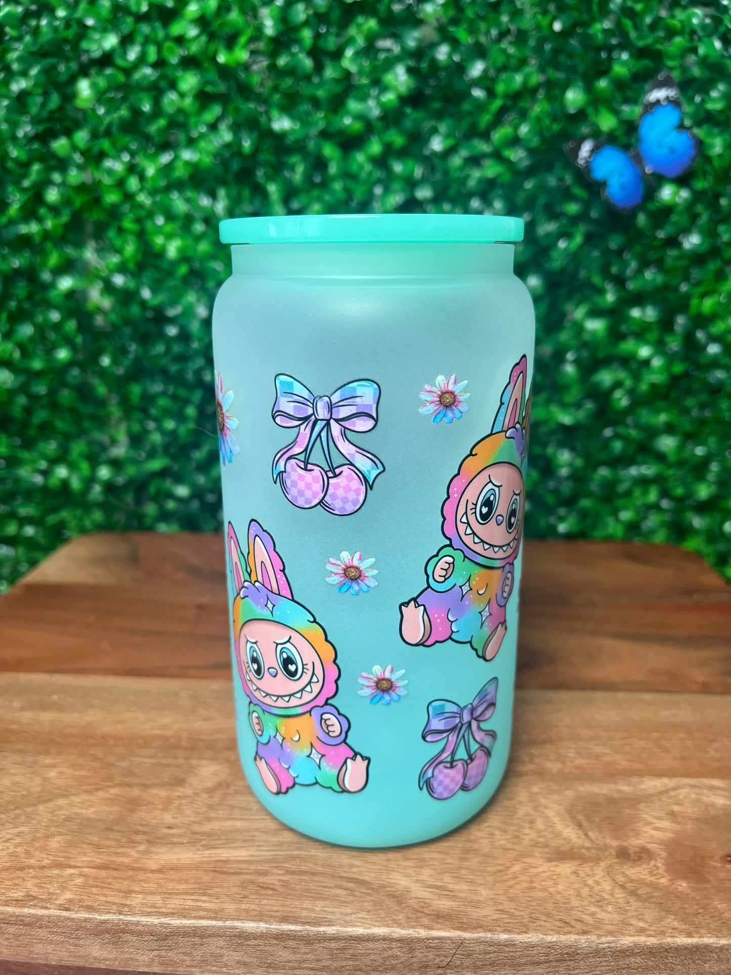 16oz Kids Character UVDTF Glass Cup