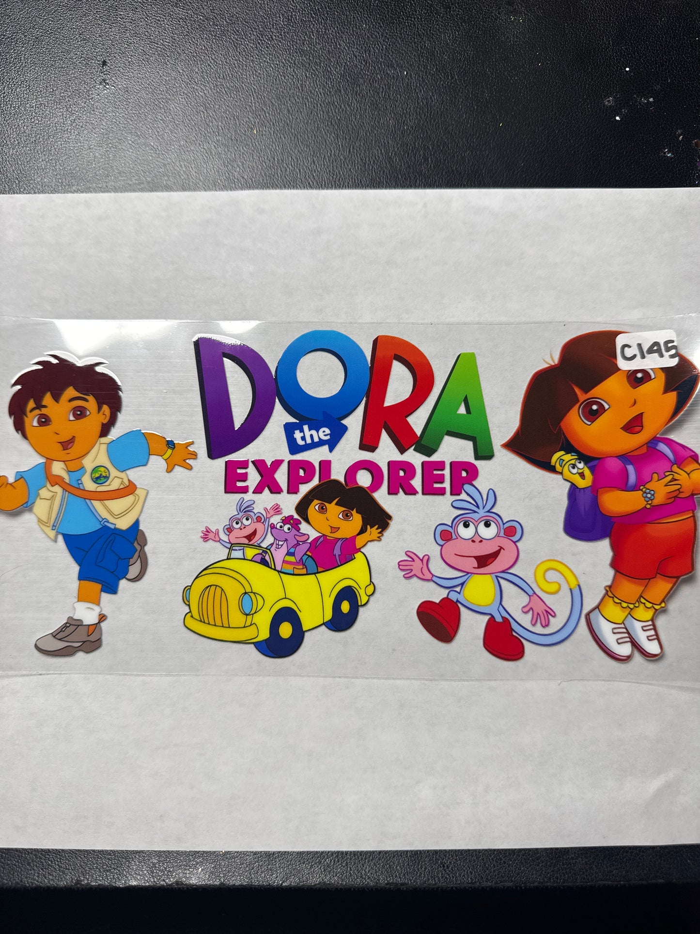 C145 explorer character uvdtf wrap