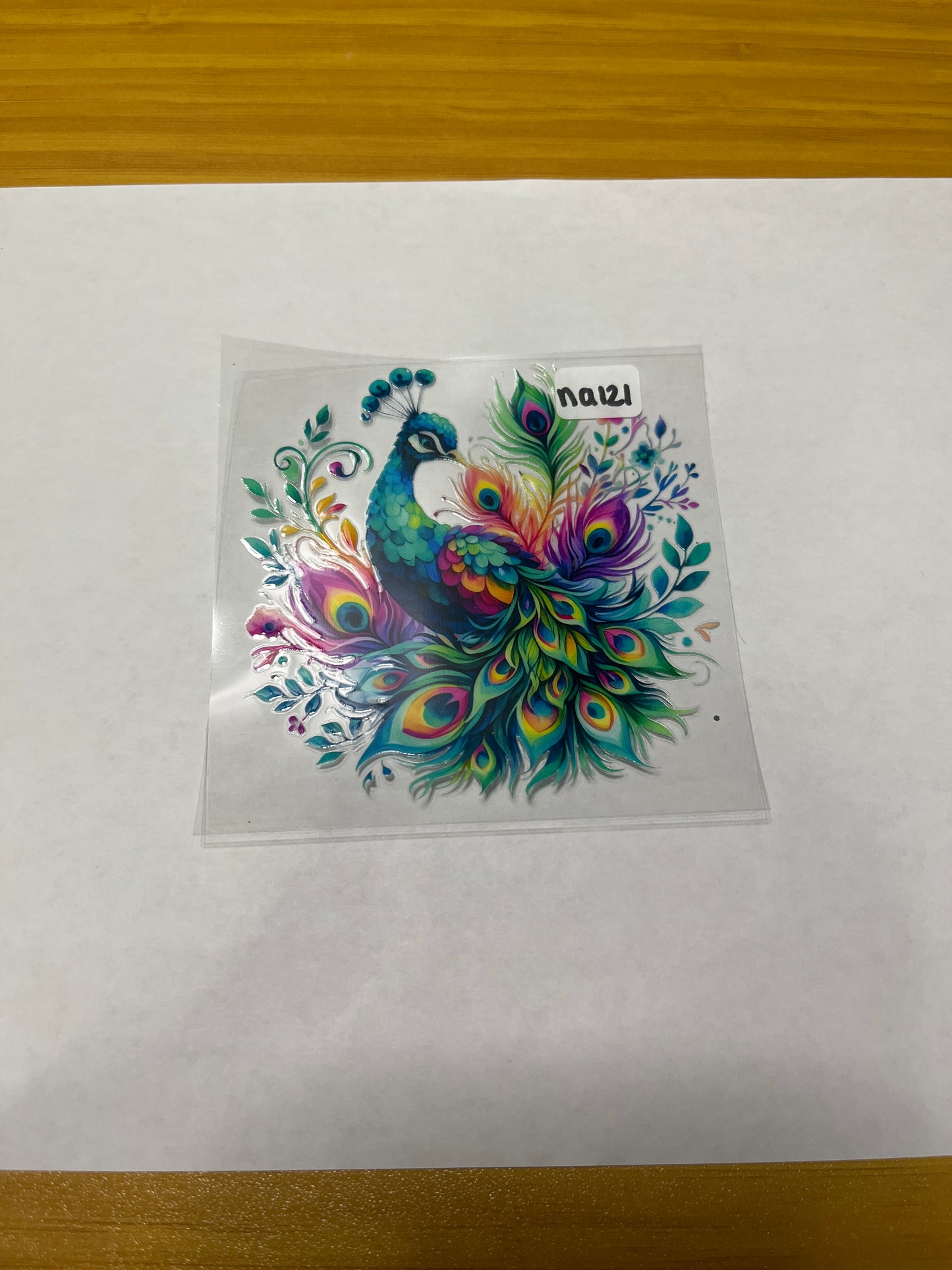 NA121 Animal Colorful UVDTF Wrap