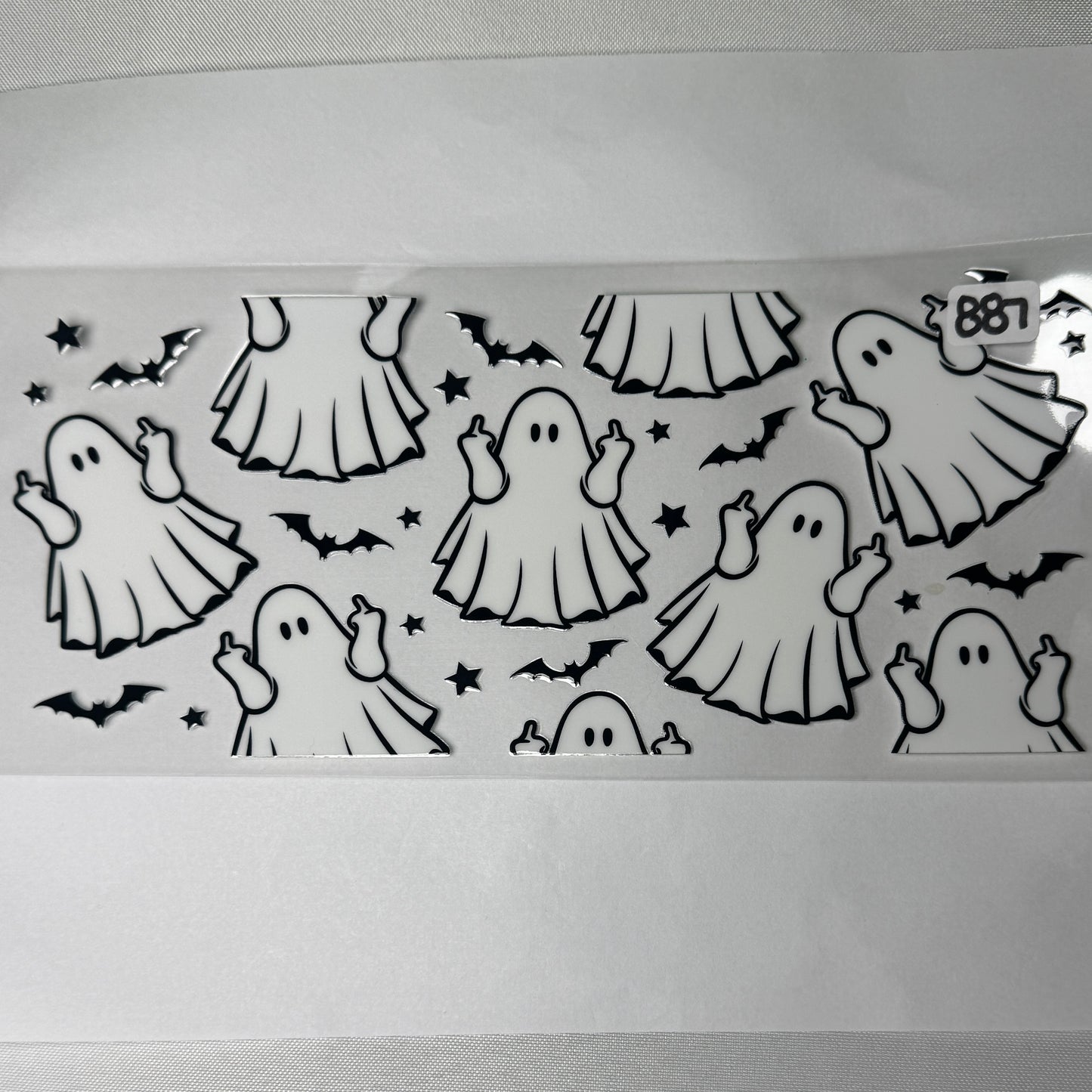 Ghosts UVDTF Cup Wraps