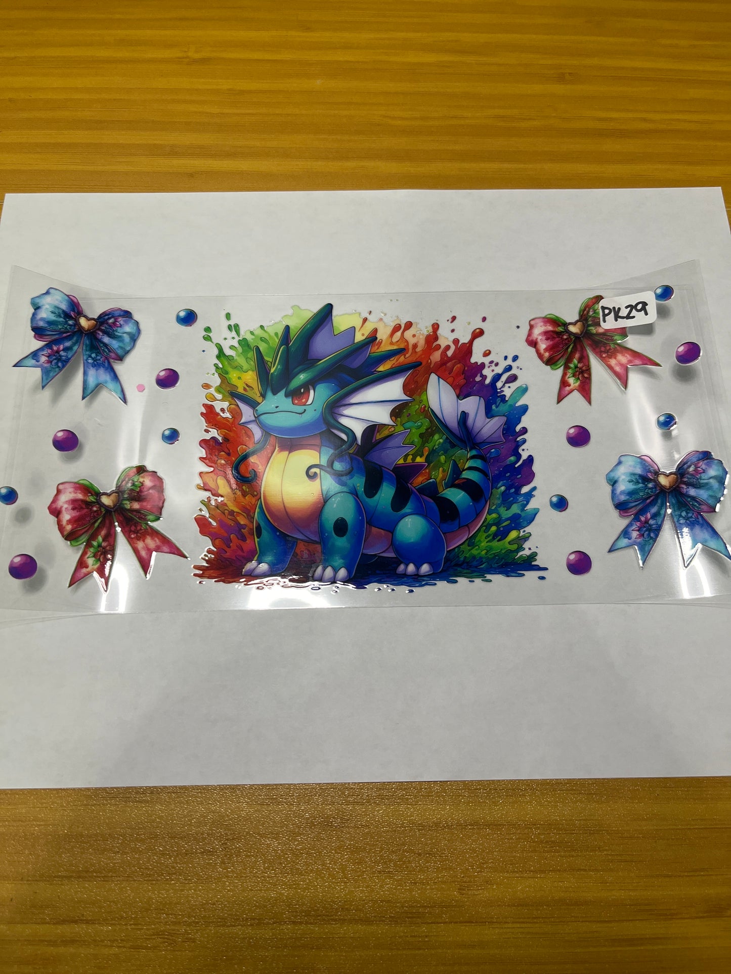 PK29 Anime Character UVDTF Wrap