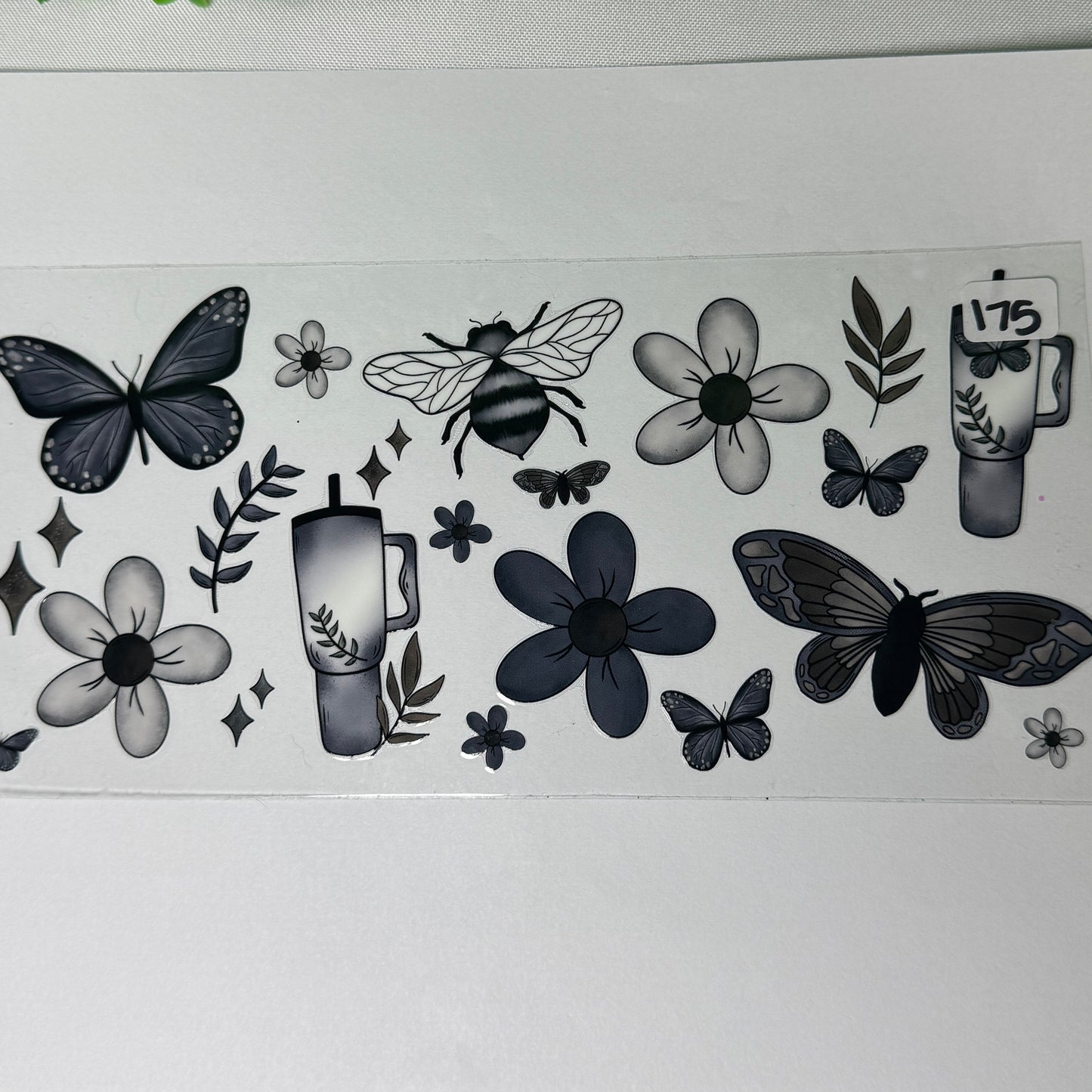 Plant Style UVDTF Cup Wraps