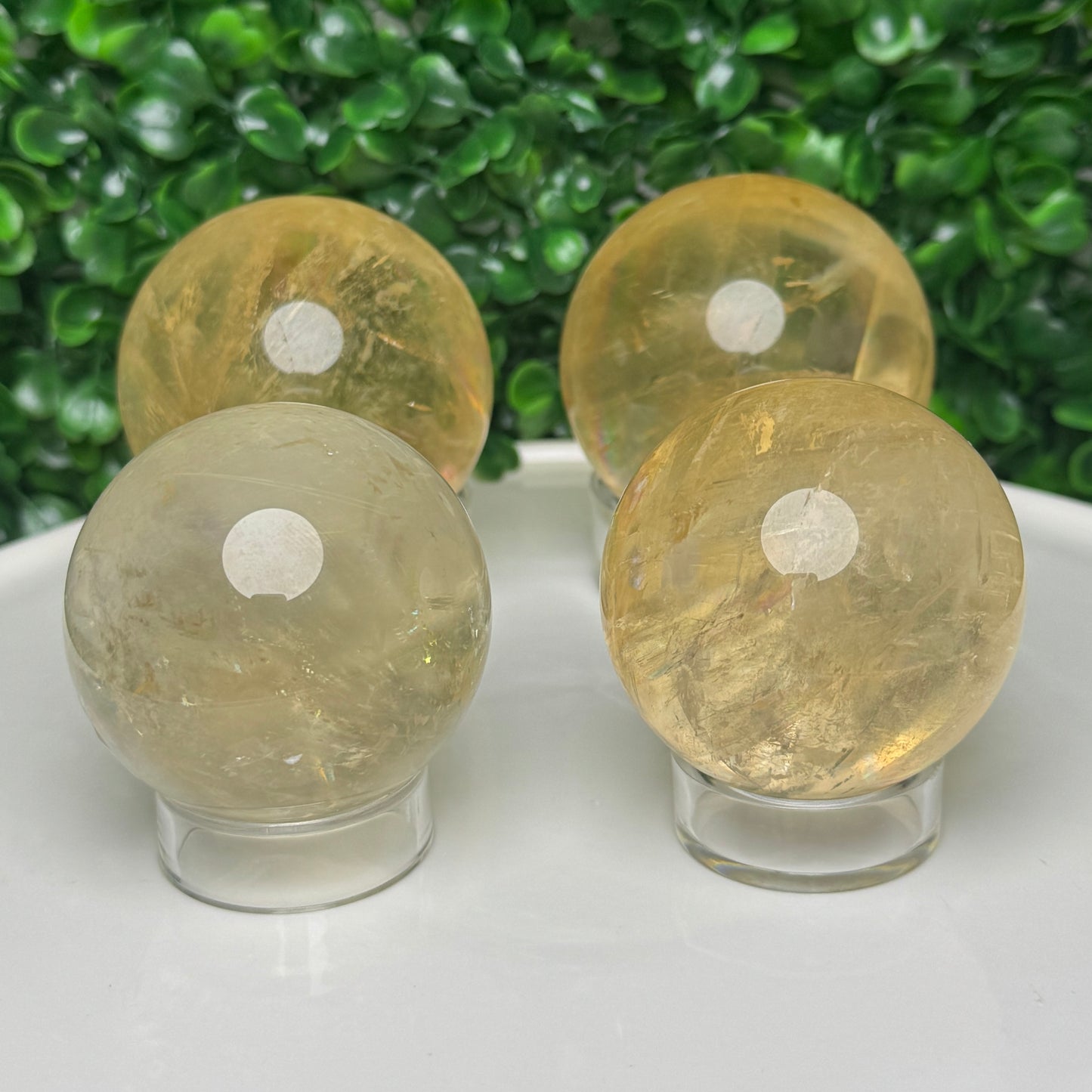 Honey Optical Calcite Sphere
