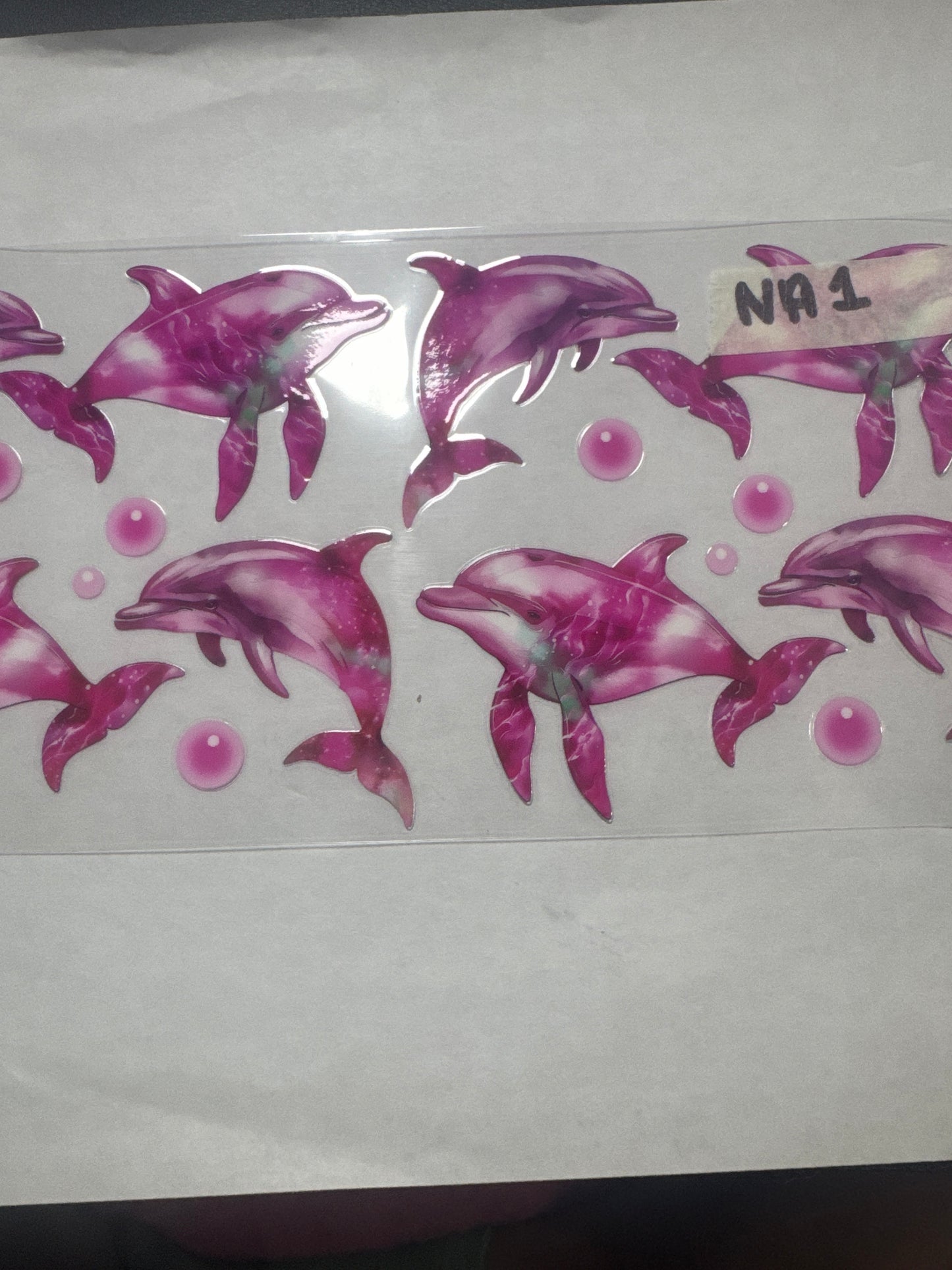 NA1 new animal pink dolphins