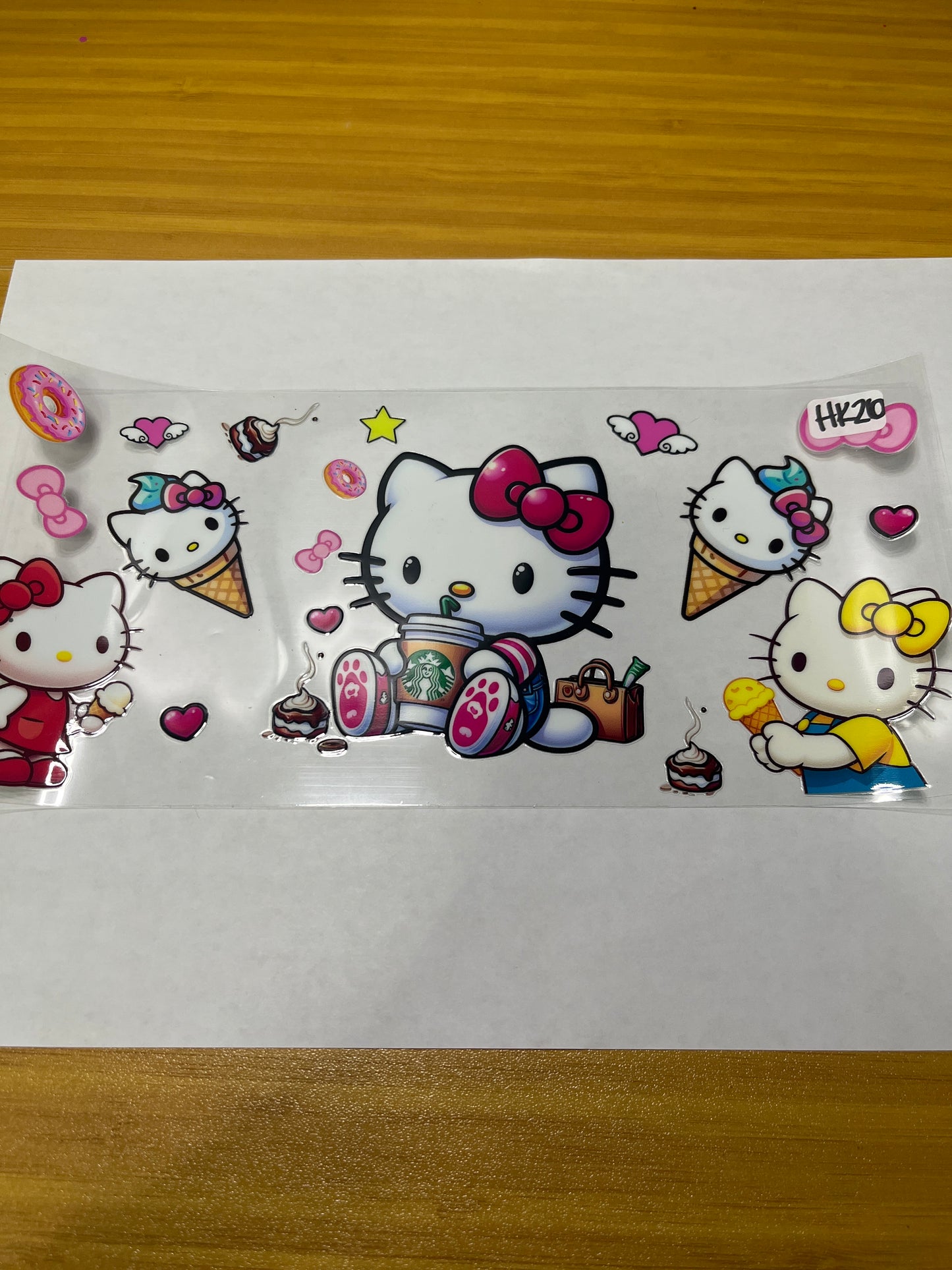 HK Cute Character UVDTF Wrap