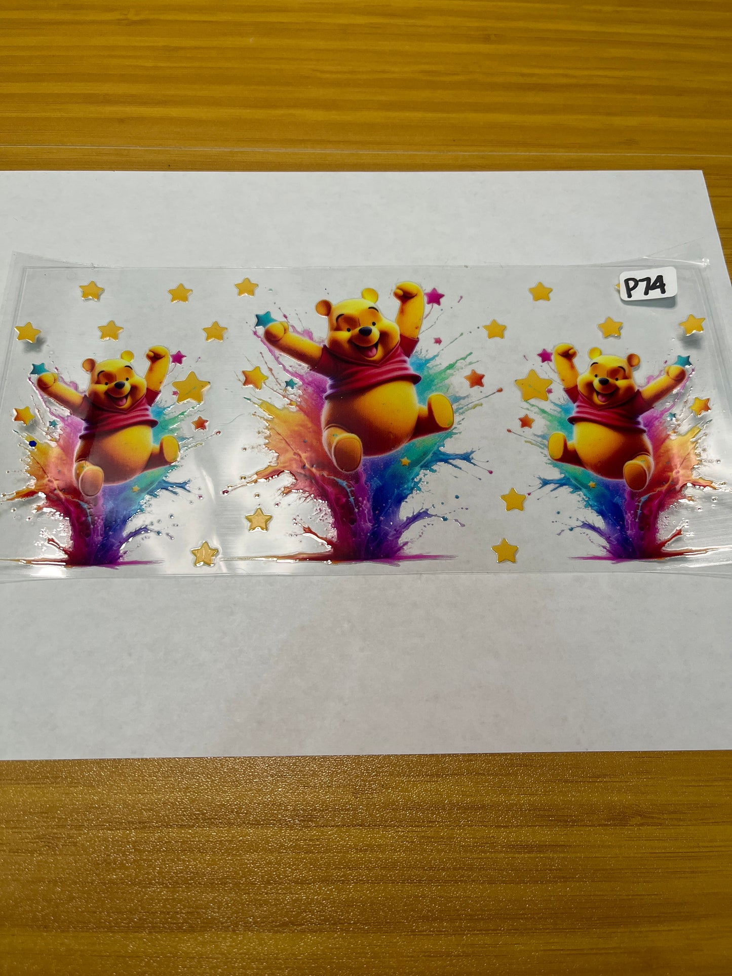 P74 Kids Character UVDTF Wrap