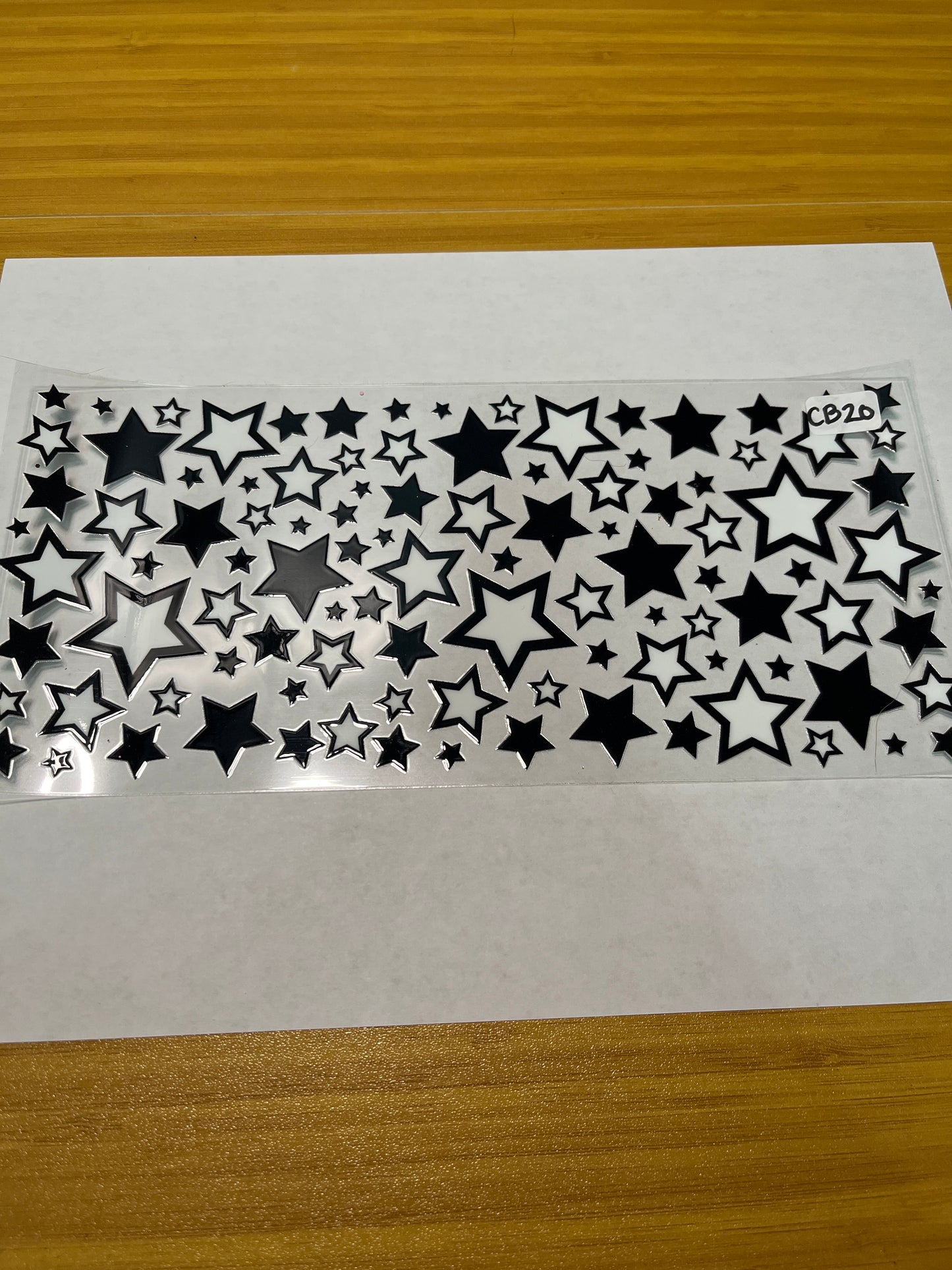 CB20 Stars UVDTF Wrap