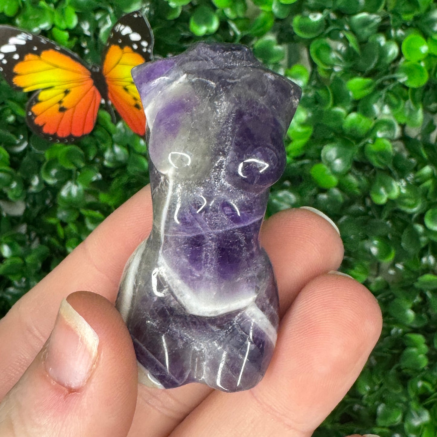 Dream Amethyst Lady Body Carvings