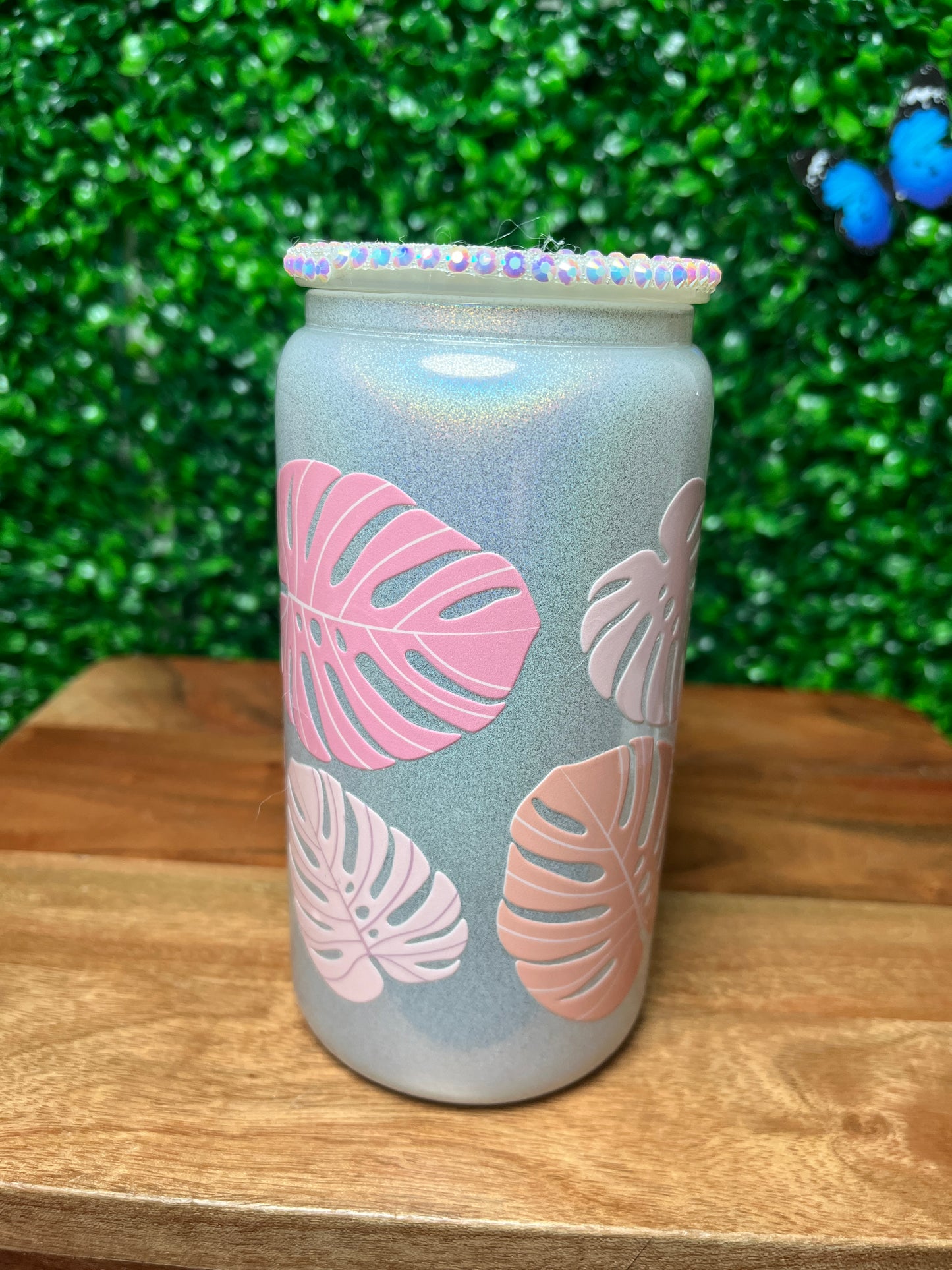 16oz Plants UVDTF Glass Cup