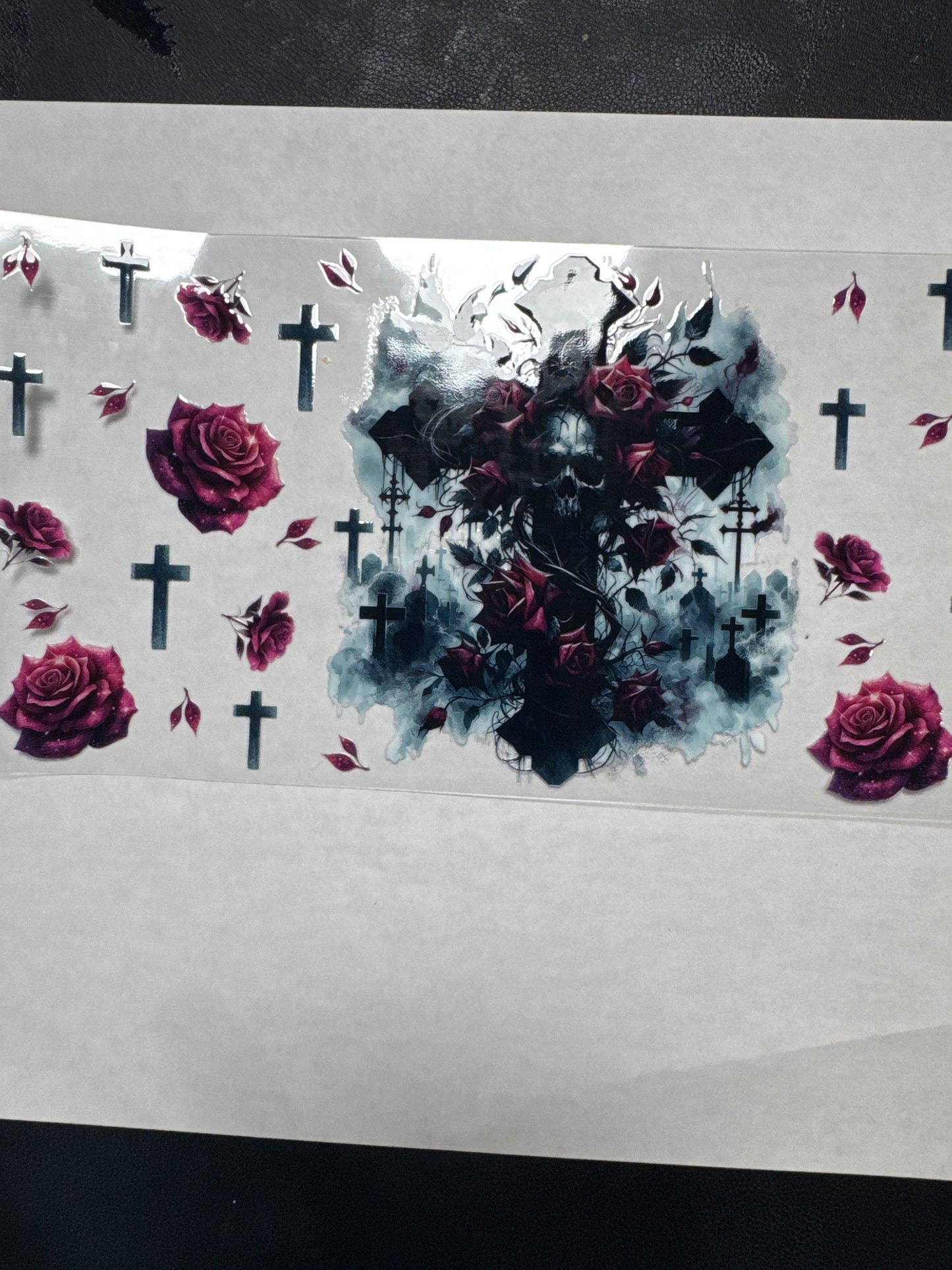 Sk6 skulls skulls croses and roses
