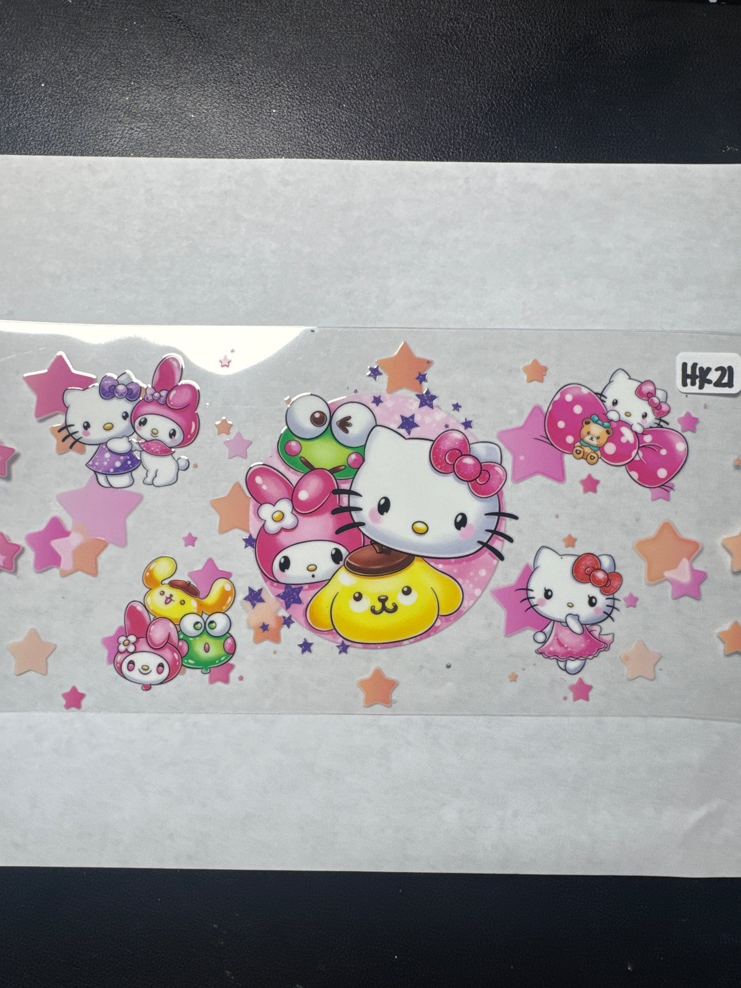 HK21 HK and friends with stars uvdtf wrap