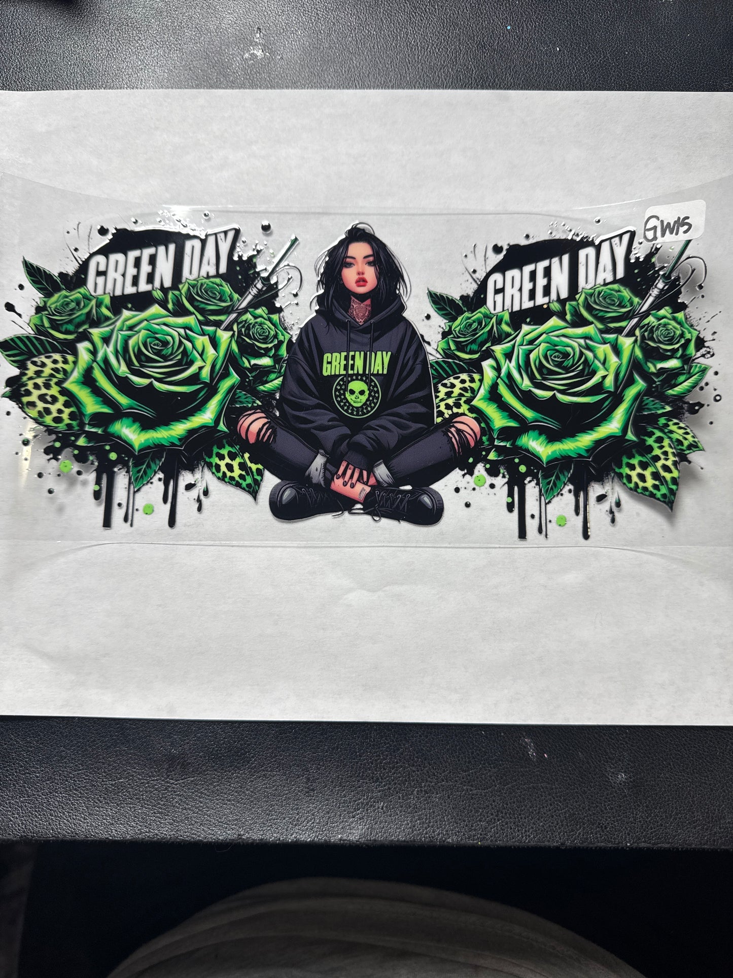 GW 15 Green goddess uvdtf wrap