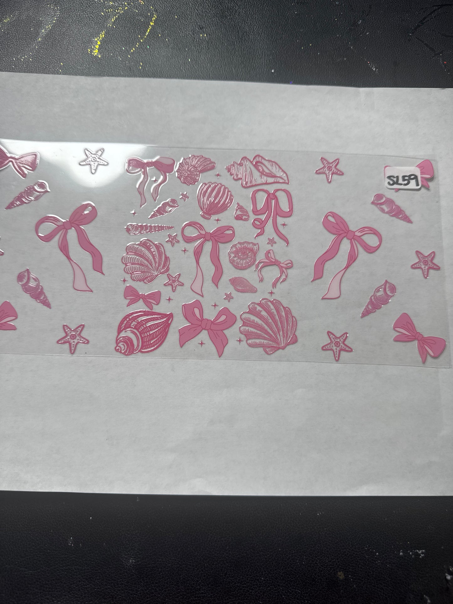 SL59 seashells and bows uvdtf wrap