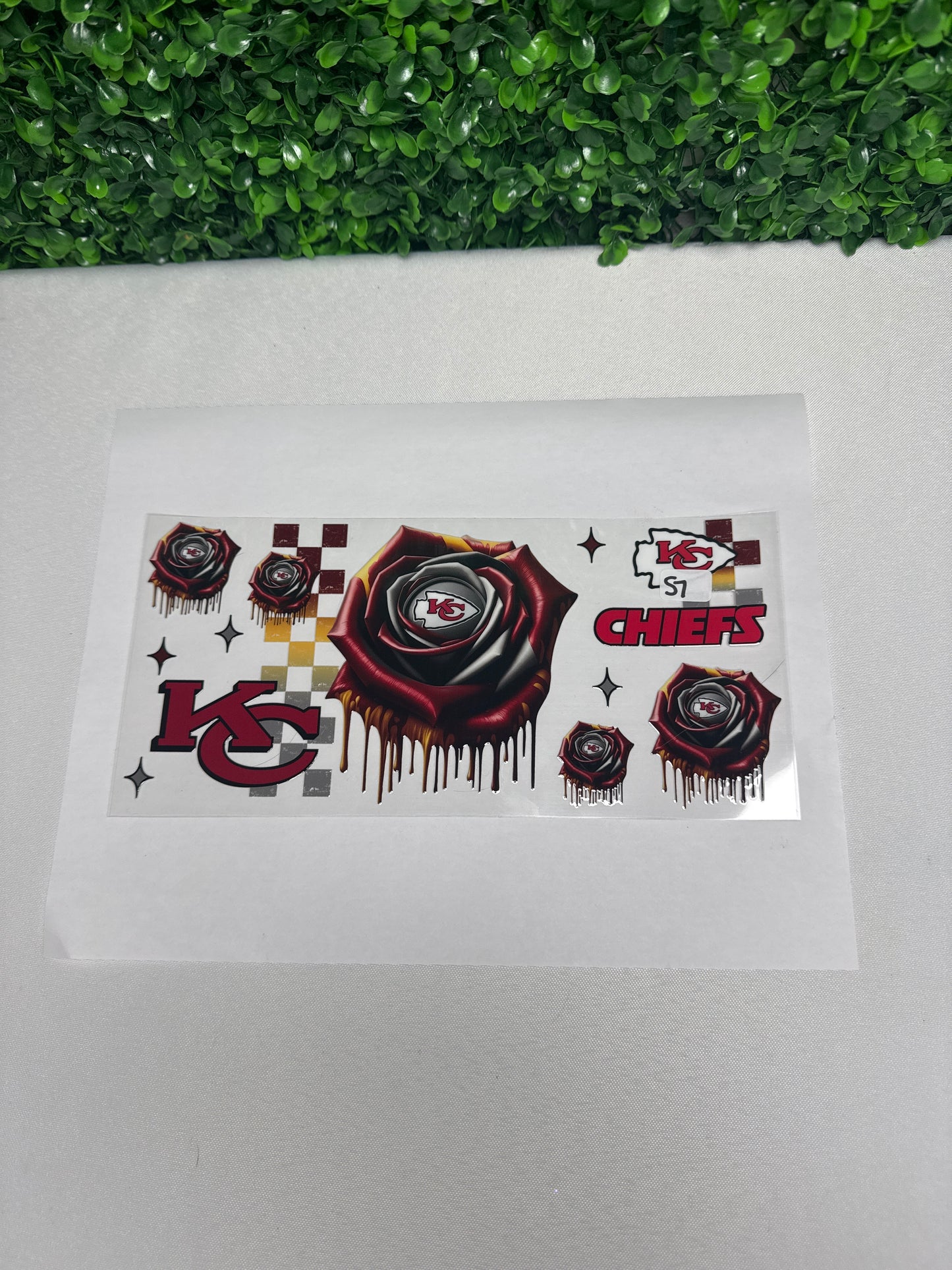 S7 Chiefs Football sports UVDTF wrap