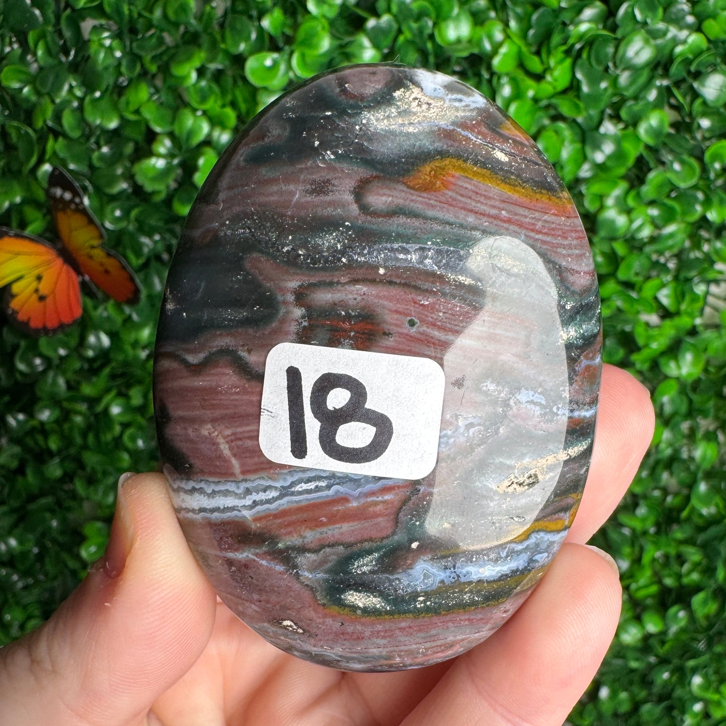 Sea Jasper Palm Stones