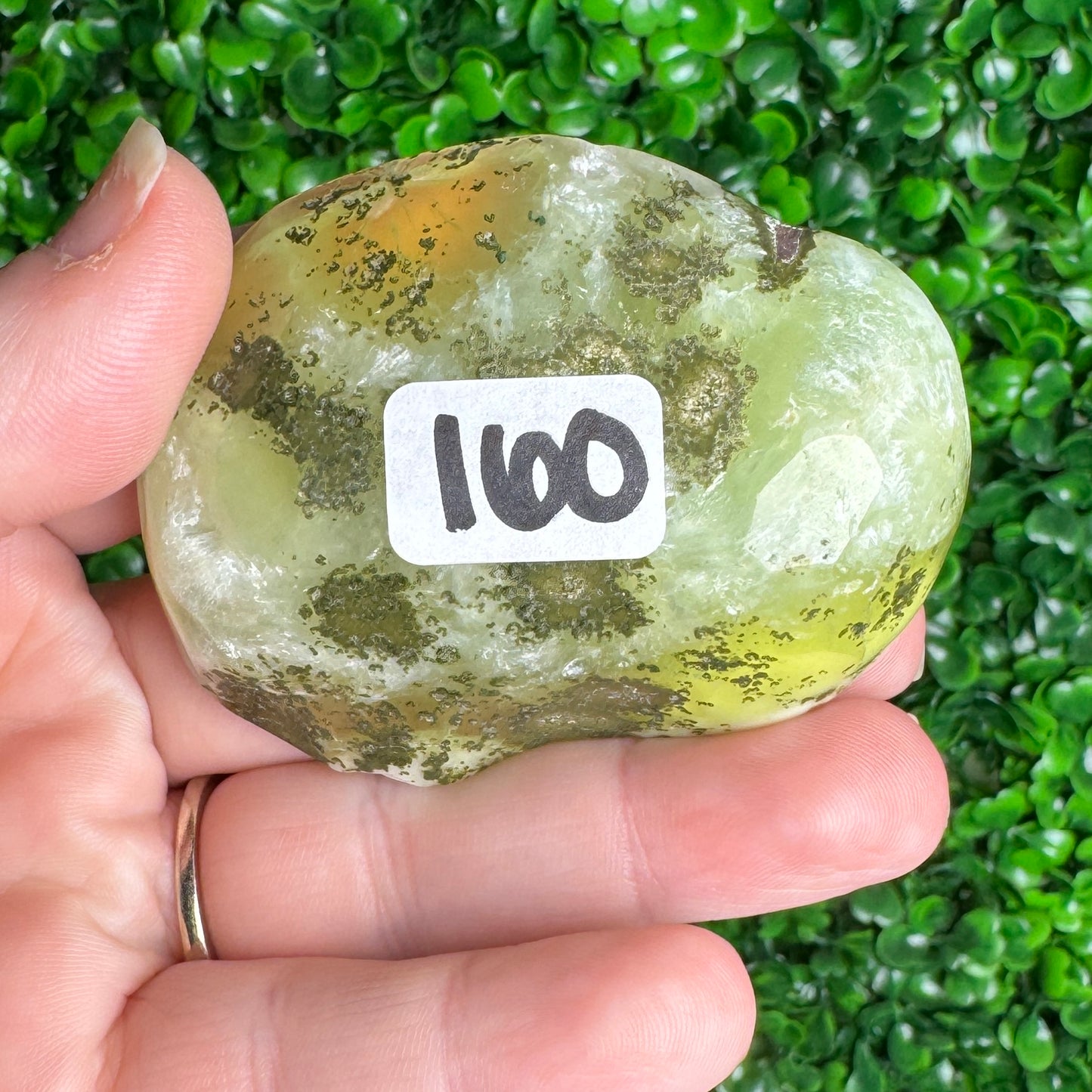 AAA Grade Premium Australian Prehnite with Natrolite