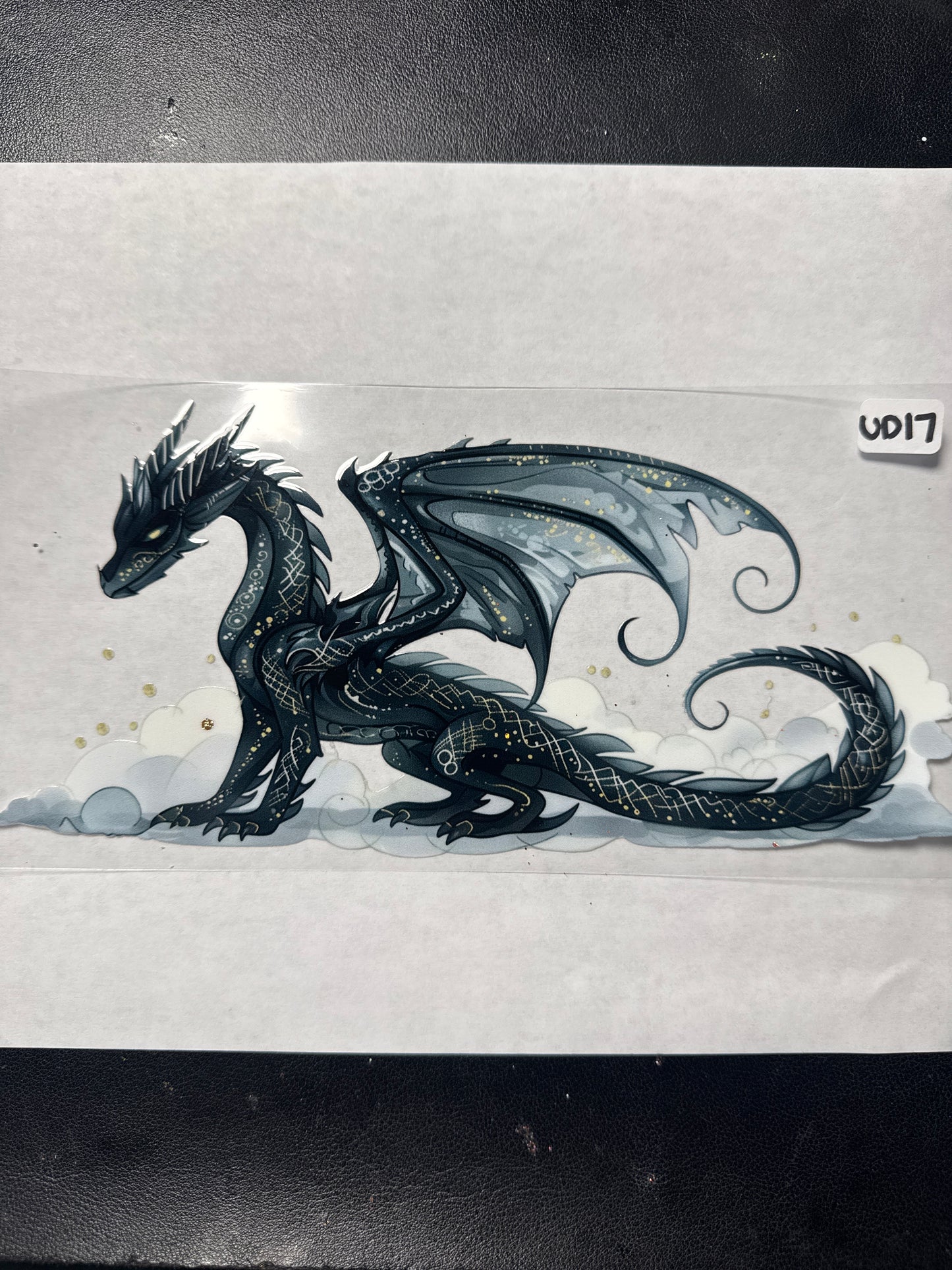 UD17 black dragon uvdtf wrap
