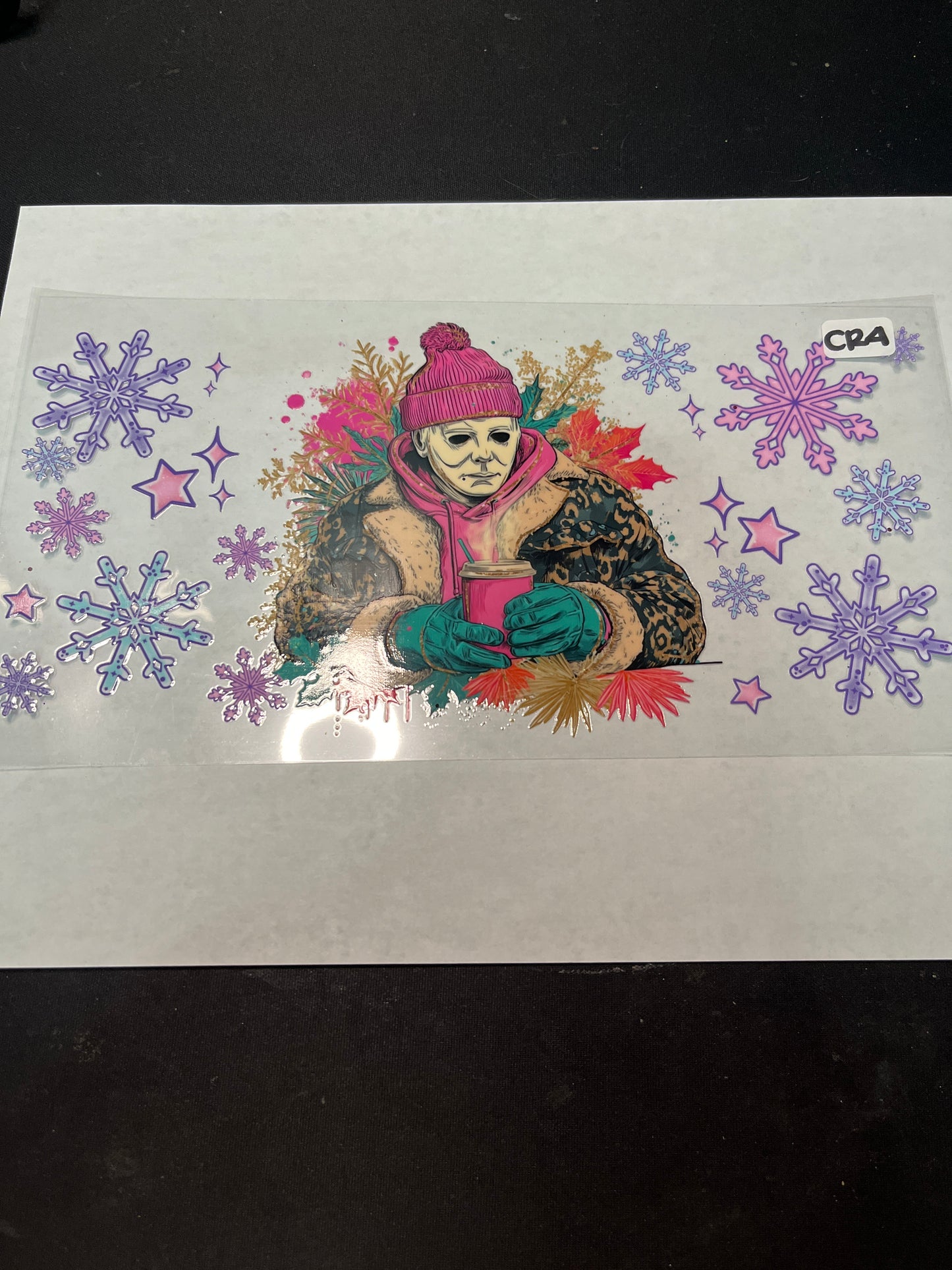 CR4 Christmas Spooky UVDTF Wrap
