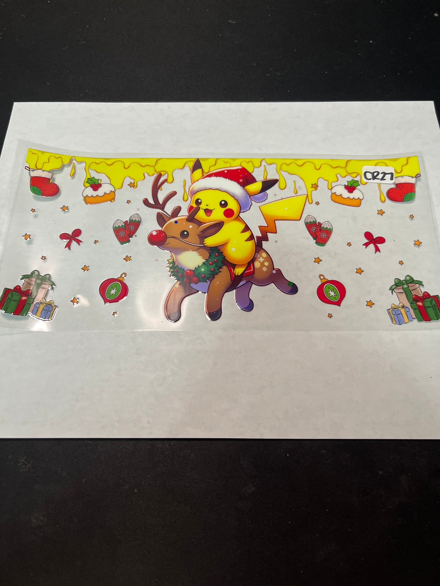 CR27 Christmas Kids Character UVDTF Wrap