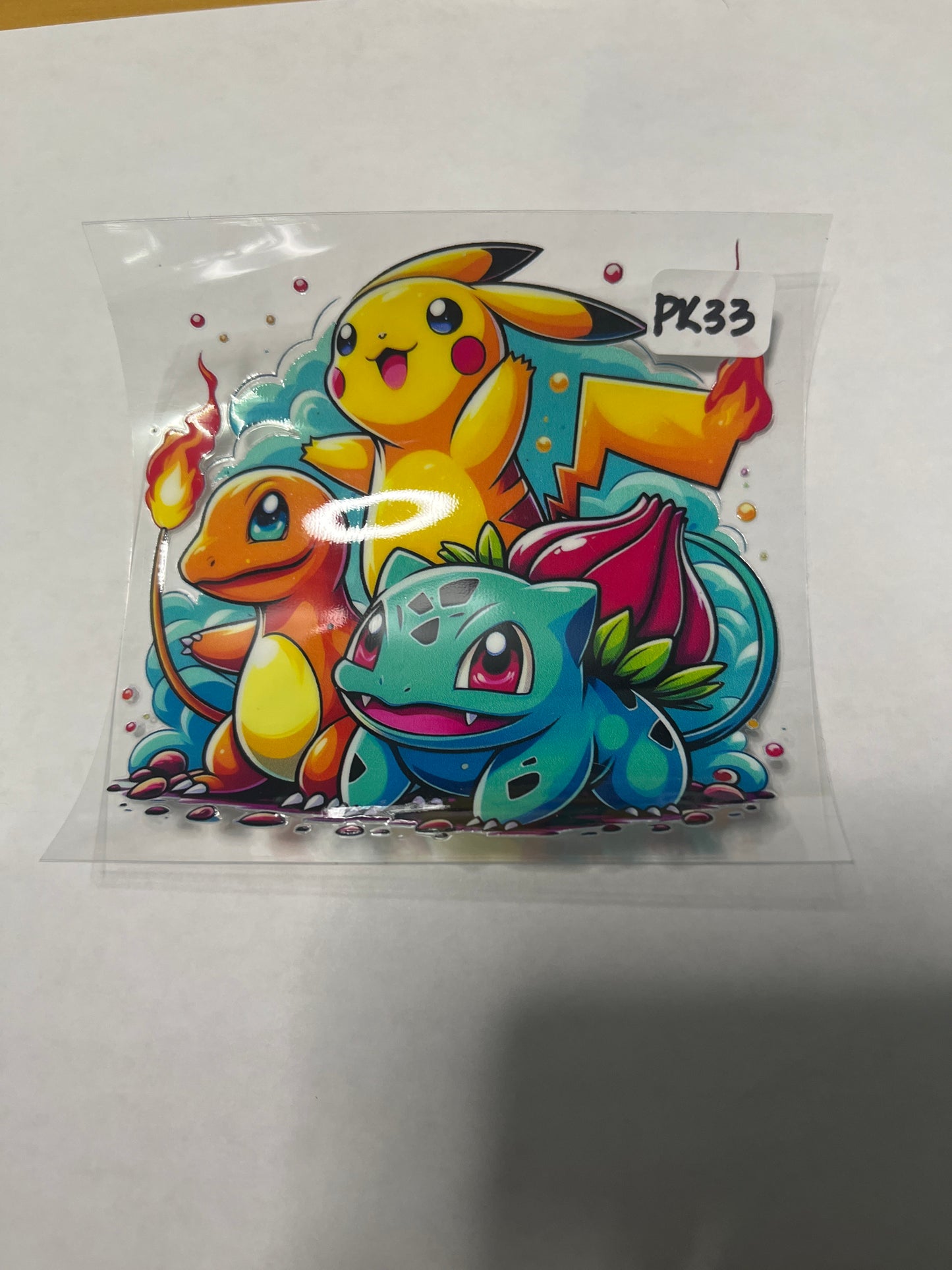 PK33 Anime Characters UVDTF Wrap