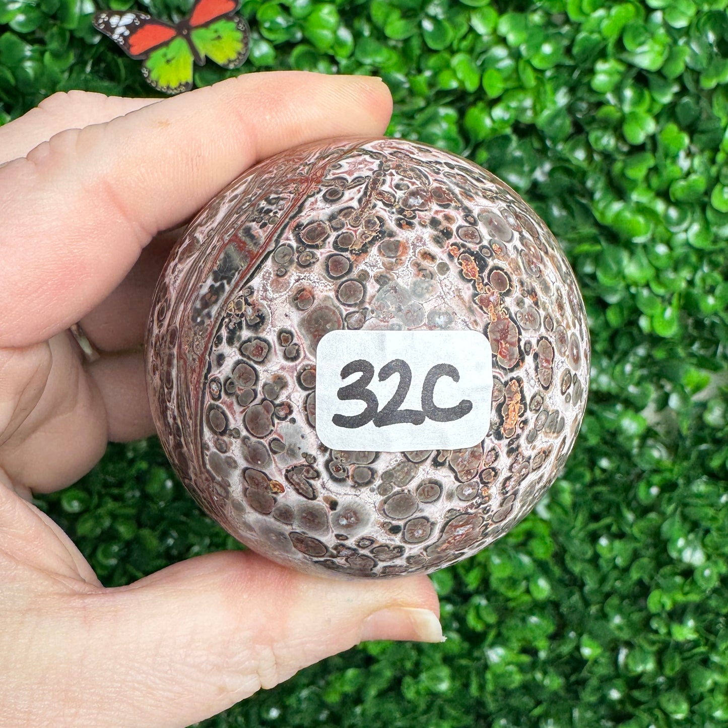 Leopard Skin Jasper Spheres