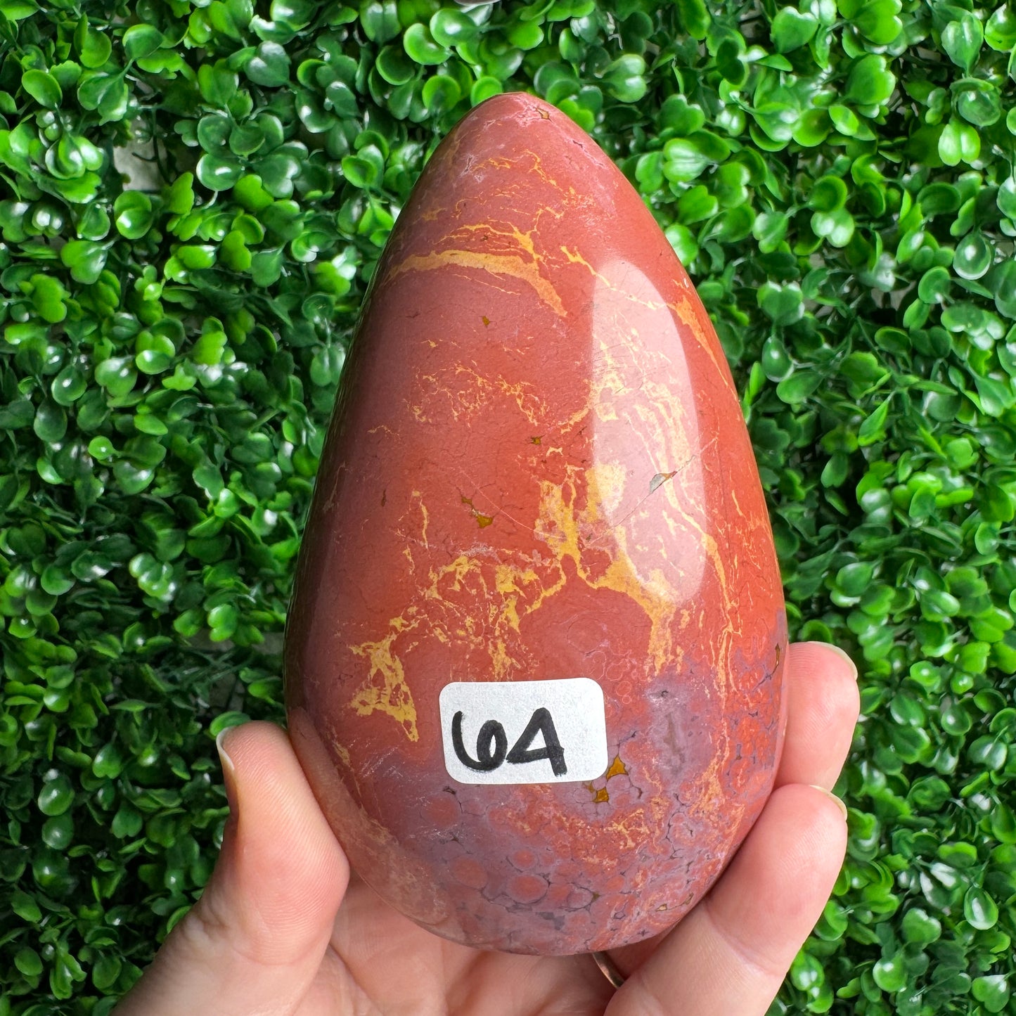 Sea Jasper Freeform Carving 64