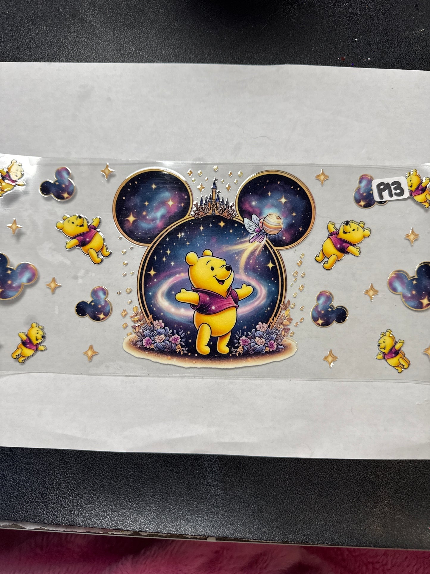 P13 yellow bear in ears