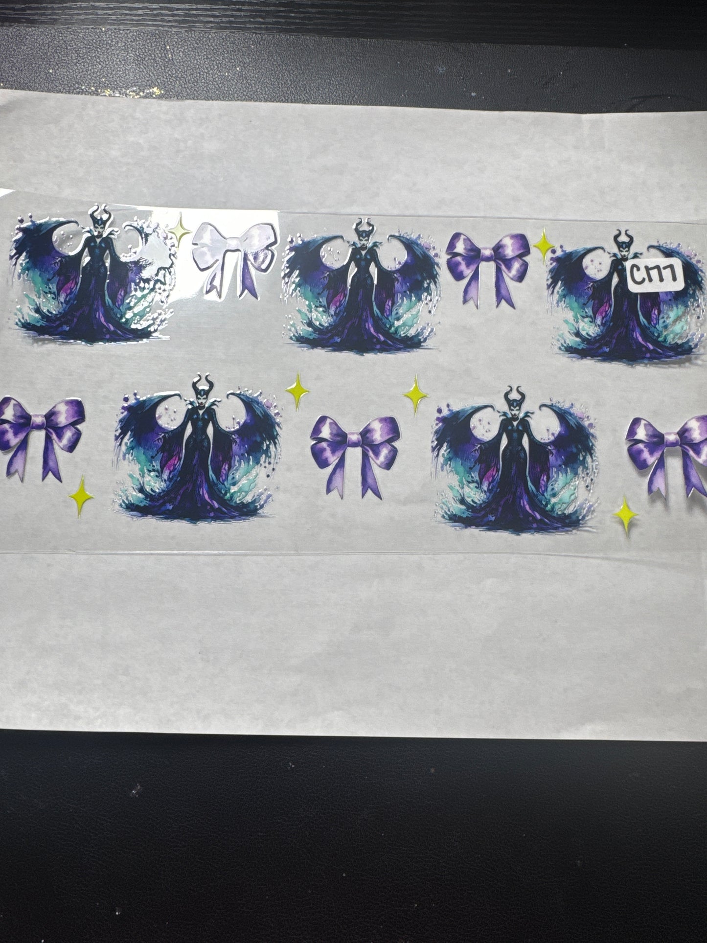 C177 villain and bows uvdtf wrap