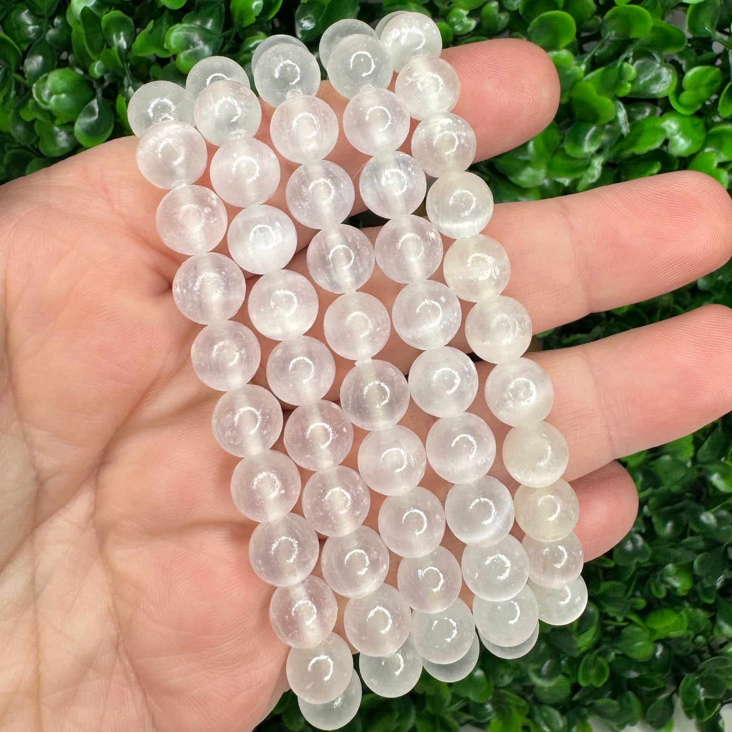 8mm Selenite Bracelets