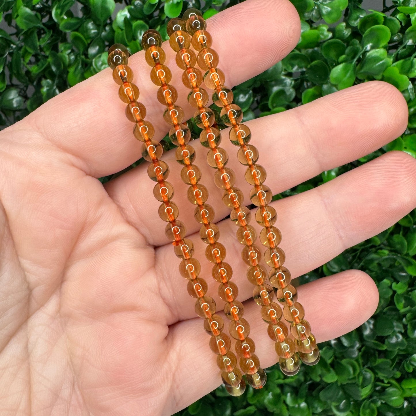4mm Citrine Bracelets