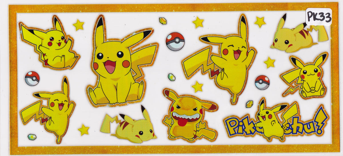 PK33 Holographic Kids Character UVDTF Wrap