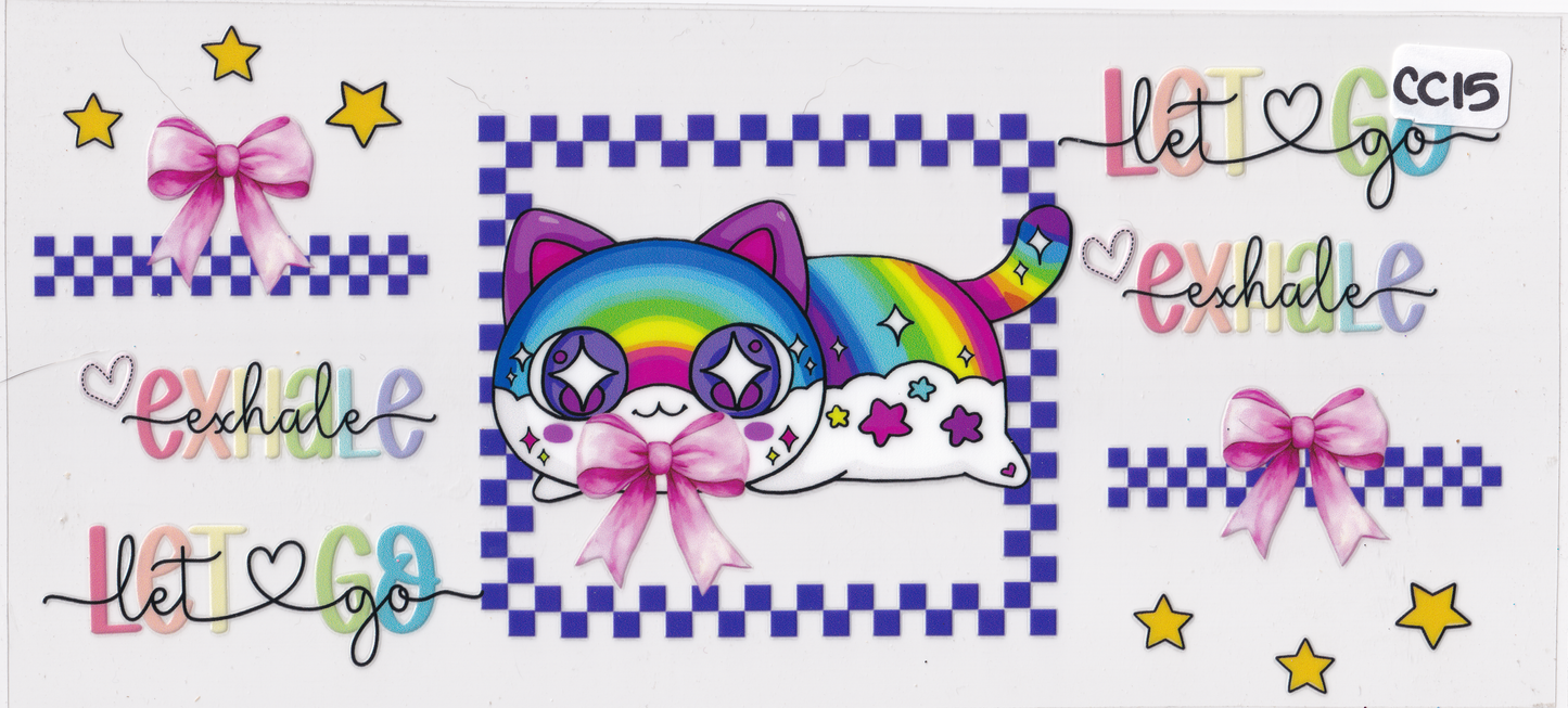 CC15 Cat UVDTF Wrap
