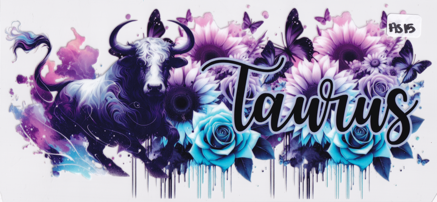 AS15 Horoscope UVDTF Wrap