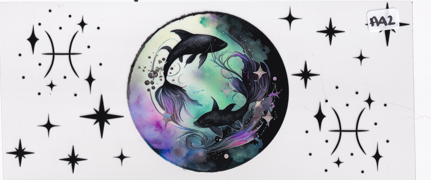 A42 Horoscope UVDTF Wrap