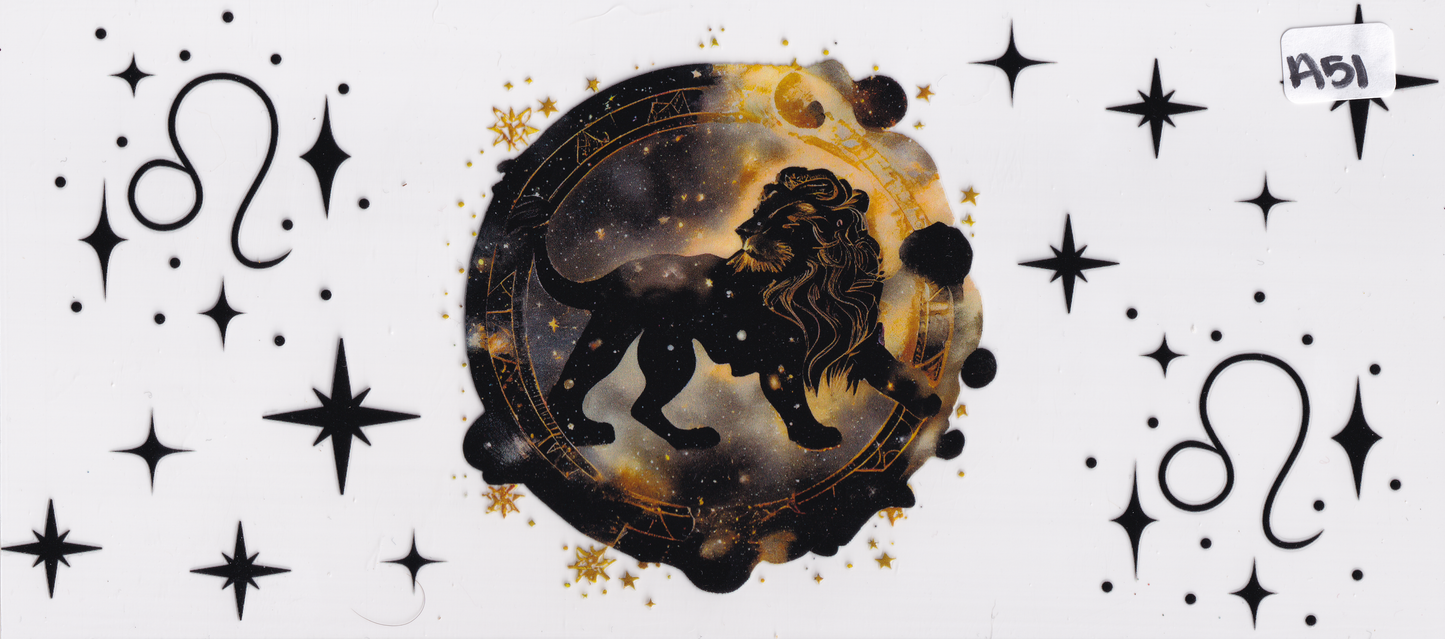 A51 Horoscope UVDTF Wrap
