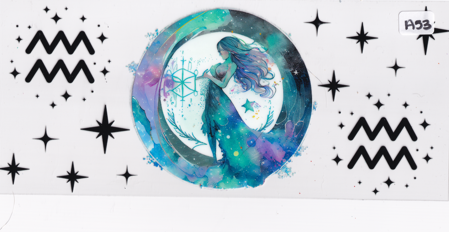 A53 Horoscope UVDTF Wrap