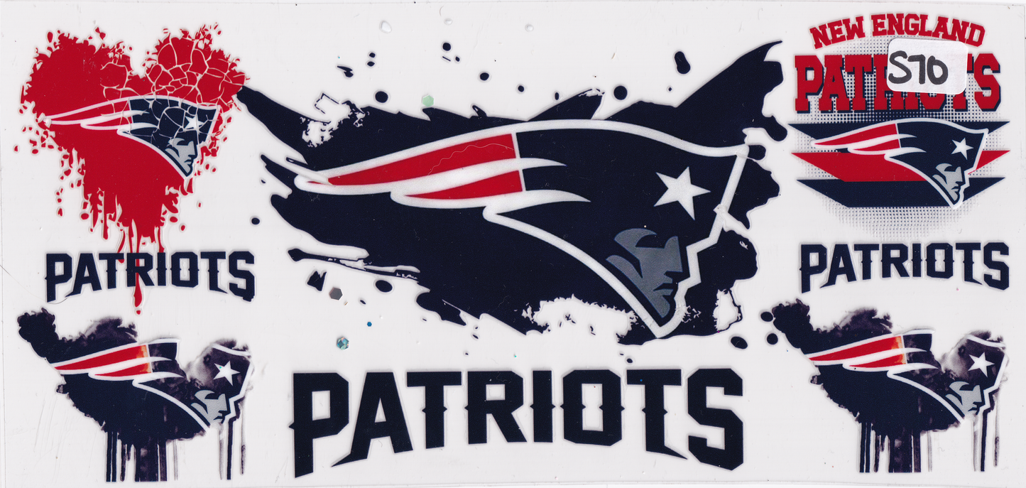 S70 Football Sports UVDTF Wrap