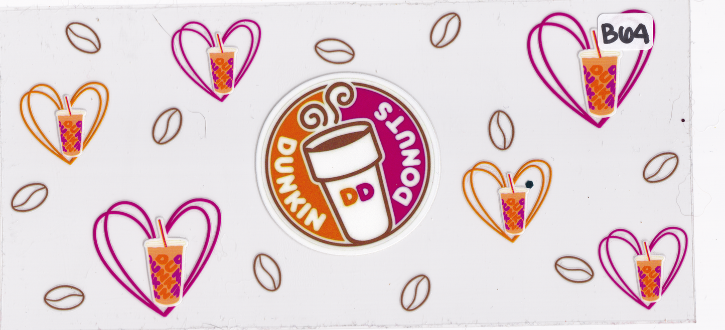 B64 Coffee Drink UVDTF Wrap