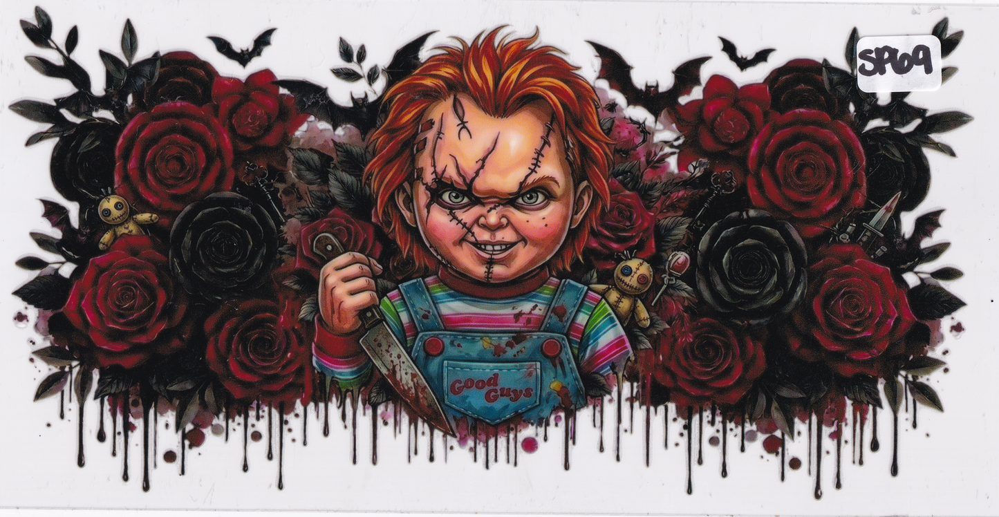 SP69 Halloween Movie Character UVDTF Wrap