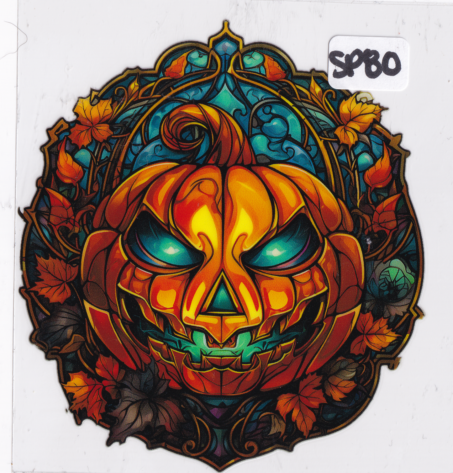 SP80 Halloween Pumpkin UVDTF Wrap