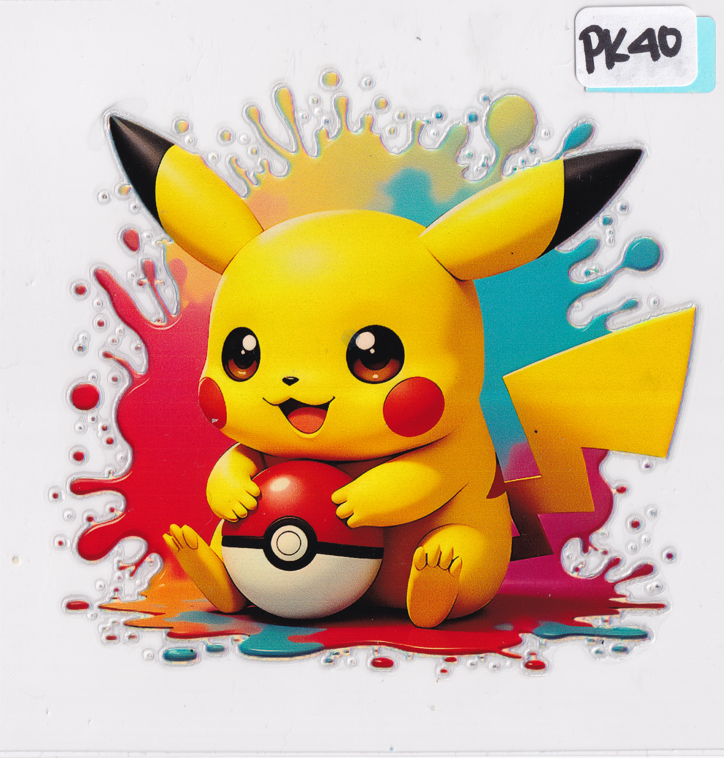PK40 Holographic Kids Character UVDTF Wrap