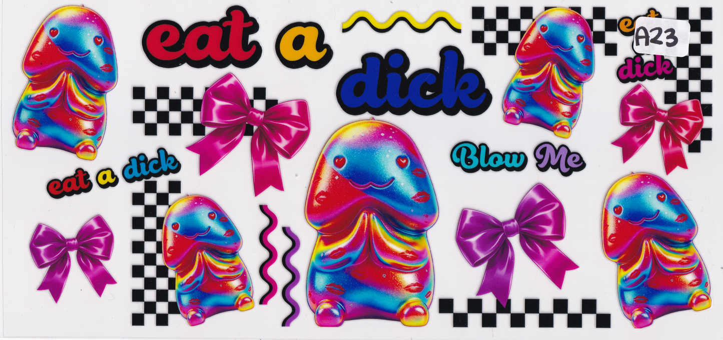 A23 Adult Peen UVDTF Wrap