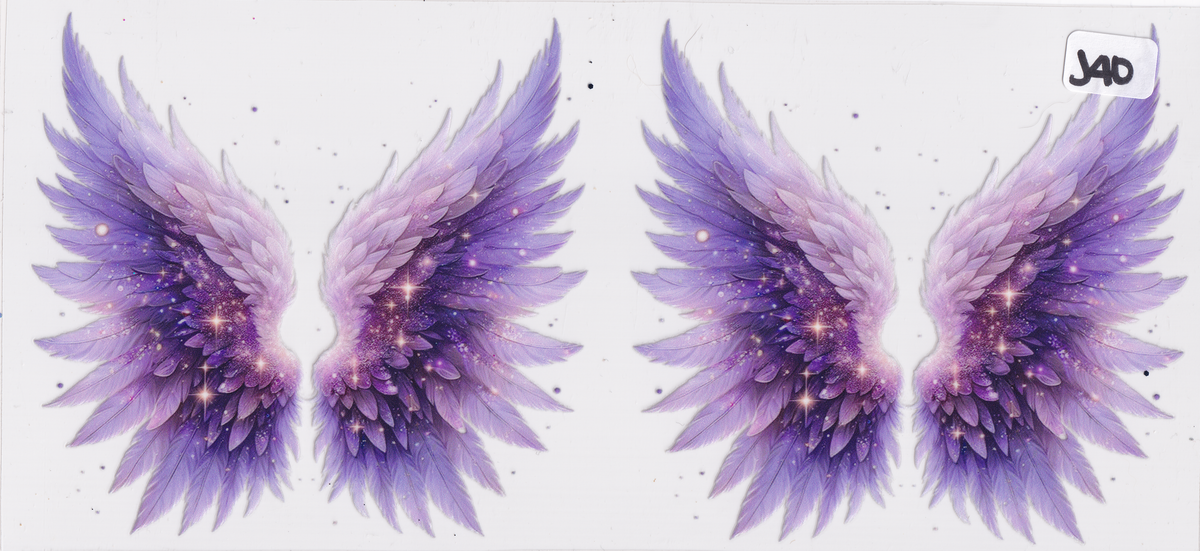 J40 Angel Wings UVDTF Wrap