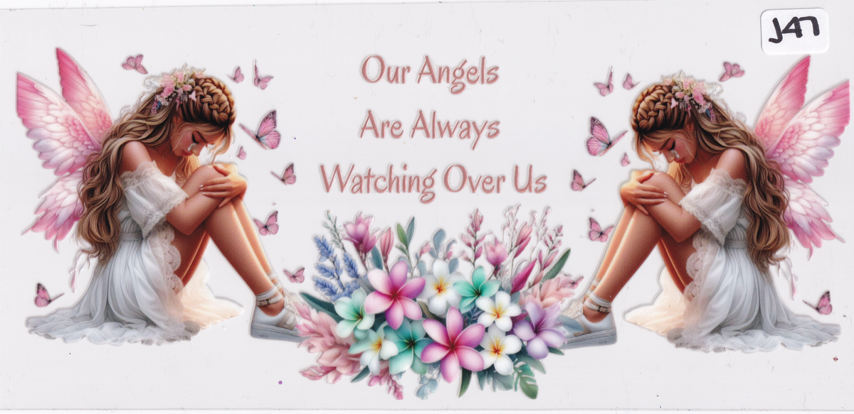 J47 Religion Angels UVDTF Wrap